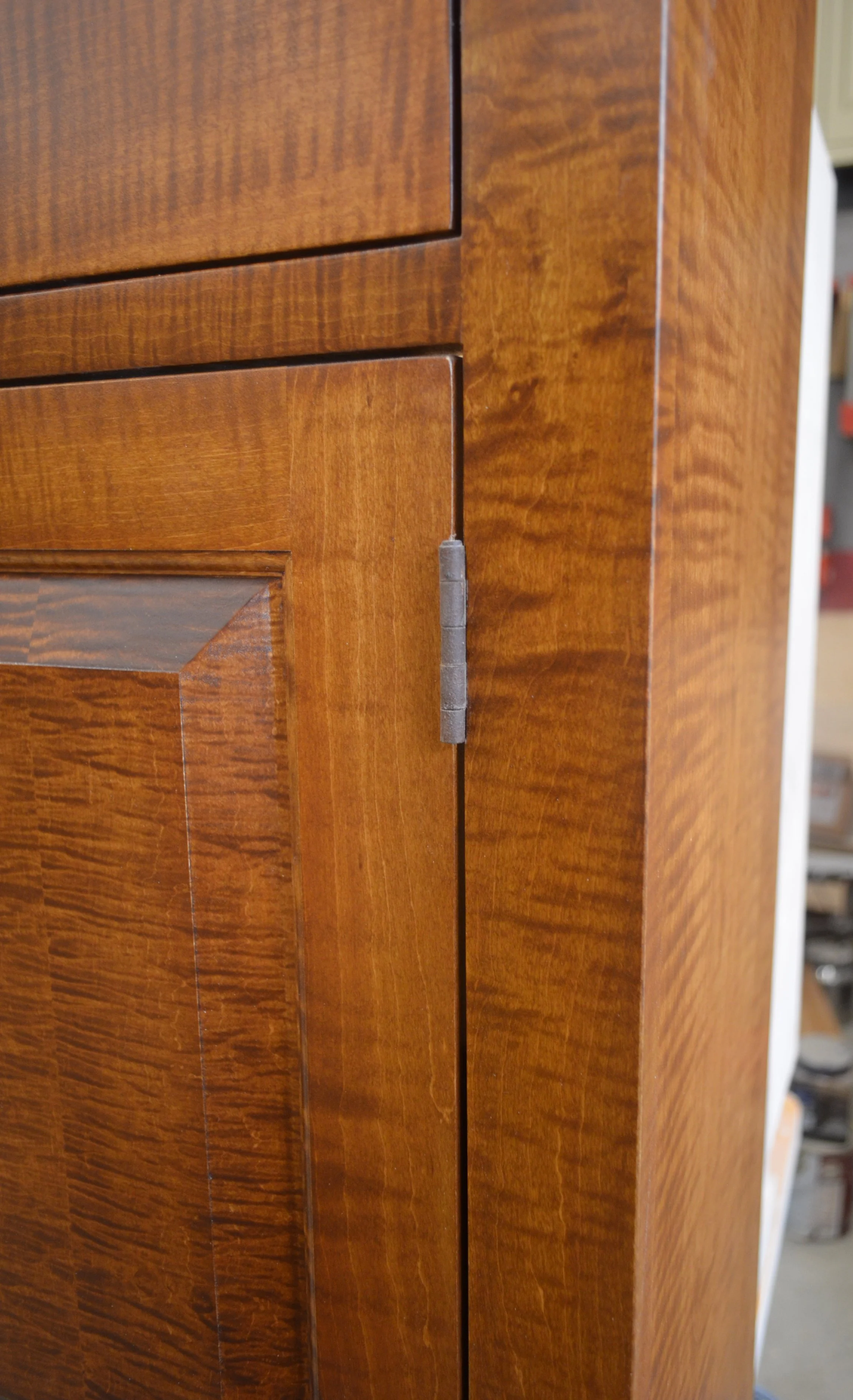 Curly Maple Colonial Cabinetry by Period Designs Company
