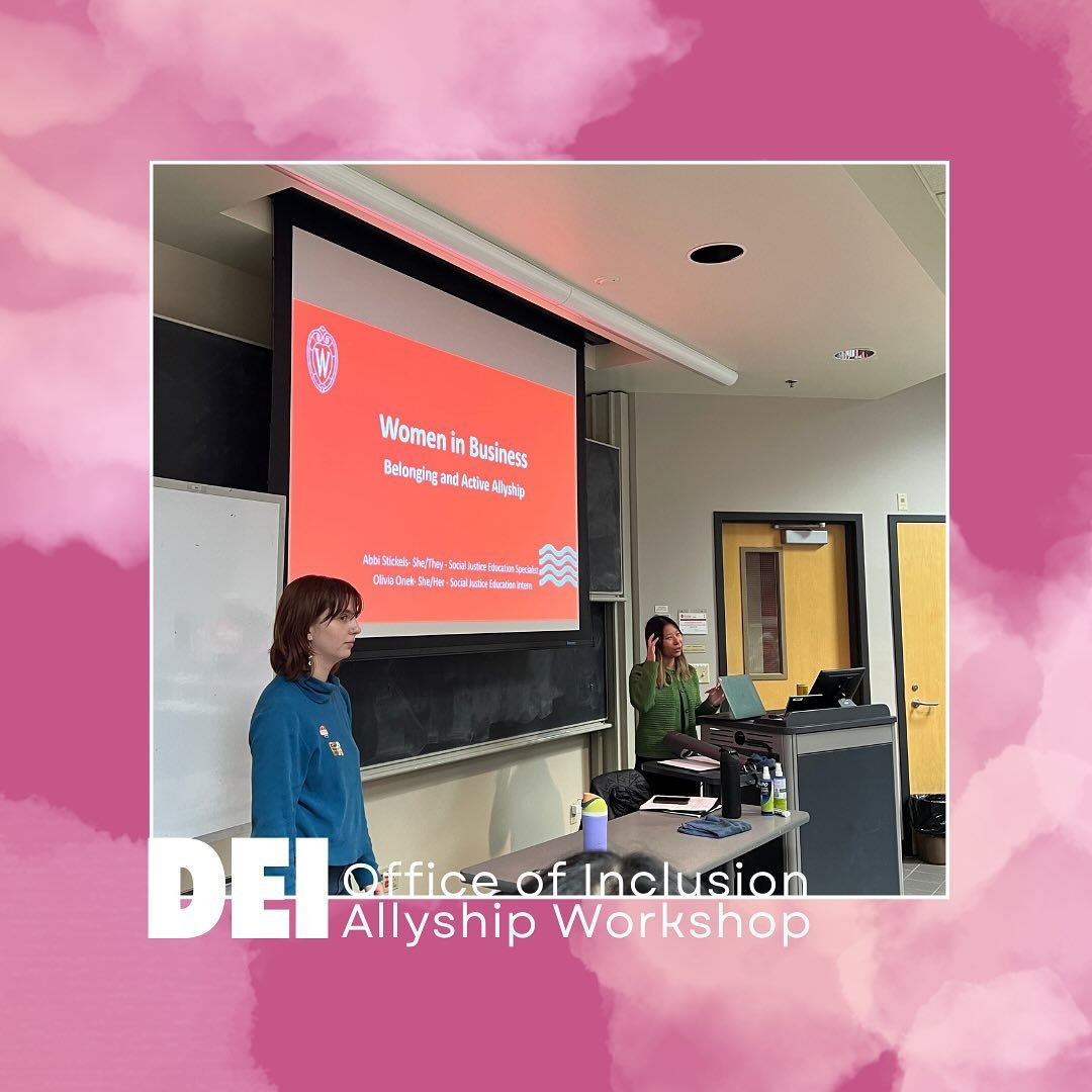 Last Monday, we hosted UW-Madison&rsquo;s Office of Inclusion for an allyship workshop where we acknowledged privilege and discussed ways our members could create positive change in our individual roles 💡
.
On Wednesday, we hosted Milwaukee Tool as 