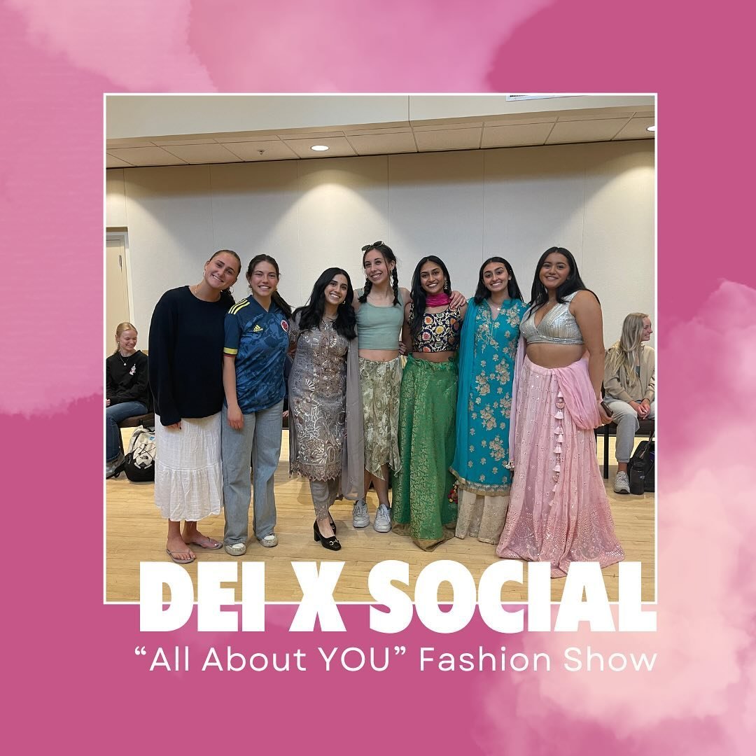 We had such an amazing time last night at our last Social with DEI: &ldquo;All About YOU&rdquo; fashion show! 🤩💃
.
We got to see some beautiful models walk the runway in clothing that expressed them, and followed up with discussion about fashion in