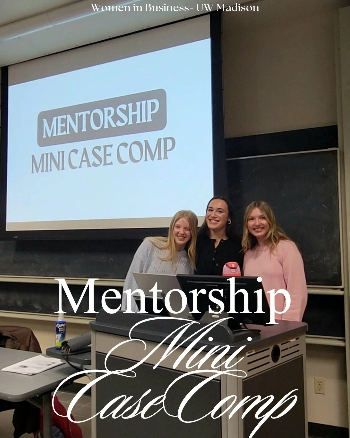 As our mentors and mentees continue to grow deeper relationships they recently participated in a mini case competition together!