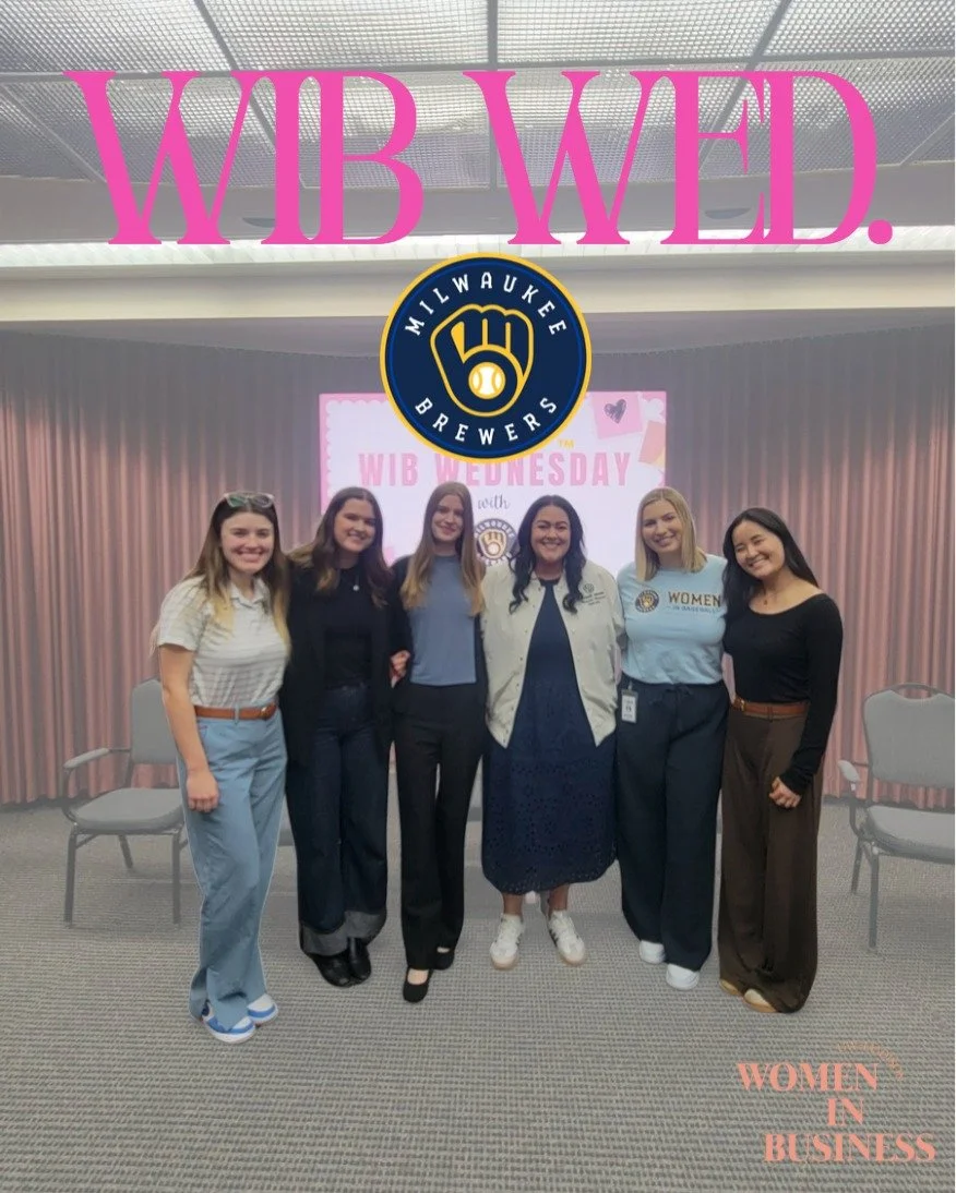 Last week, we were joined by amazing women from the Brewers! We had the opportunity to listen to speakers talk about what it is like working as a women in sports! ⚾️💞