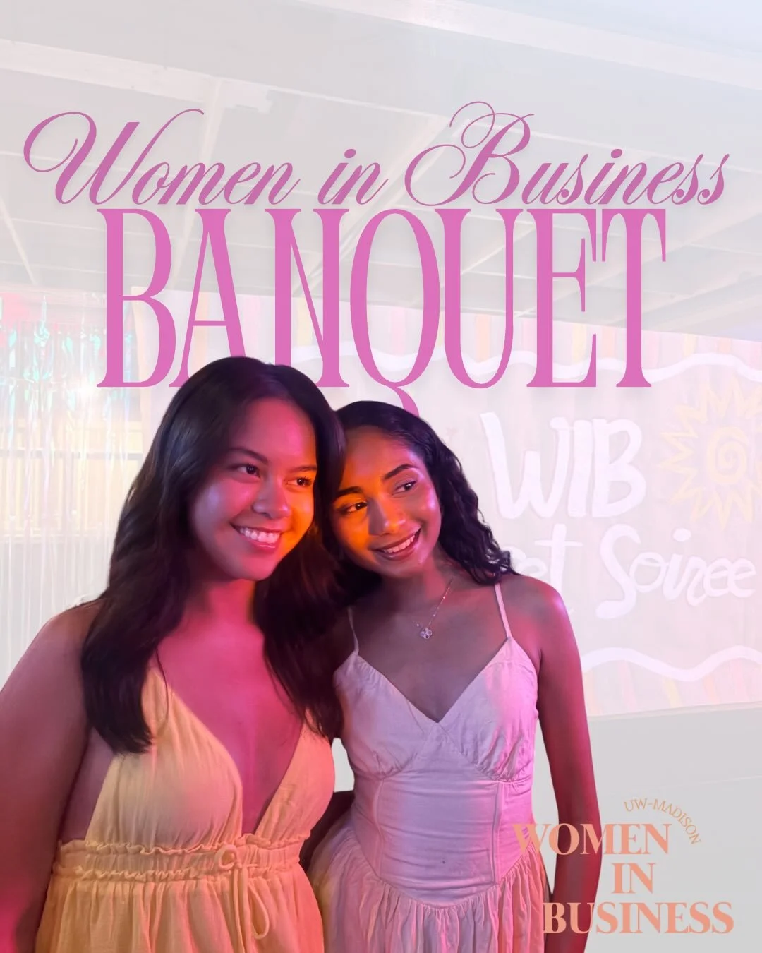 On Wednesday, we held our annual banquet! We celebrated the semester from our new members to our leadership, and ended with our Seniors. This event was the perfect way to end out the year! HAGS- #WIBLOVE 🌞