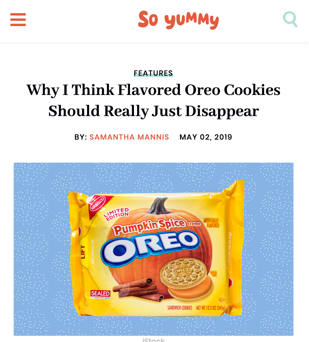  If it ain’t broke, don’t fix it.   My take   on America’s most disappointing cookie. 