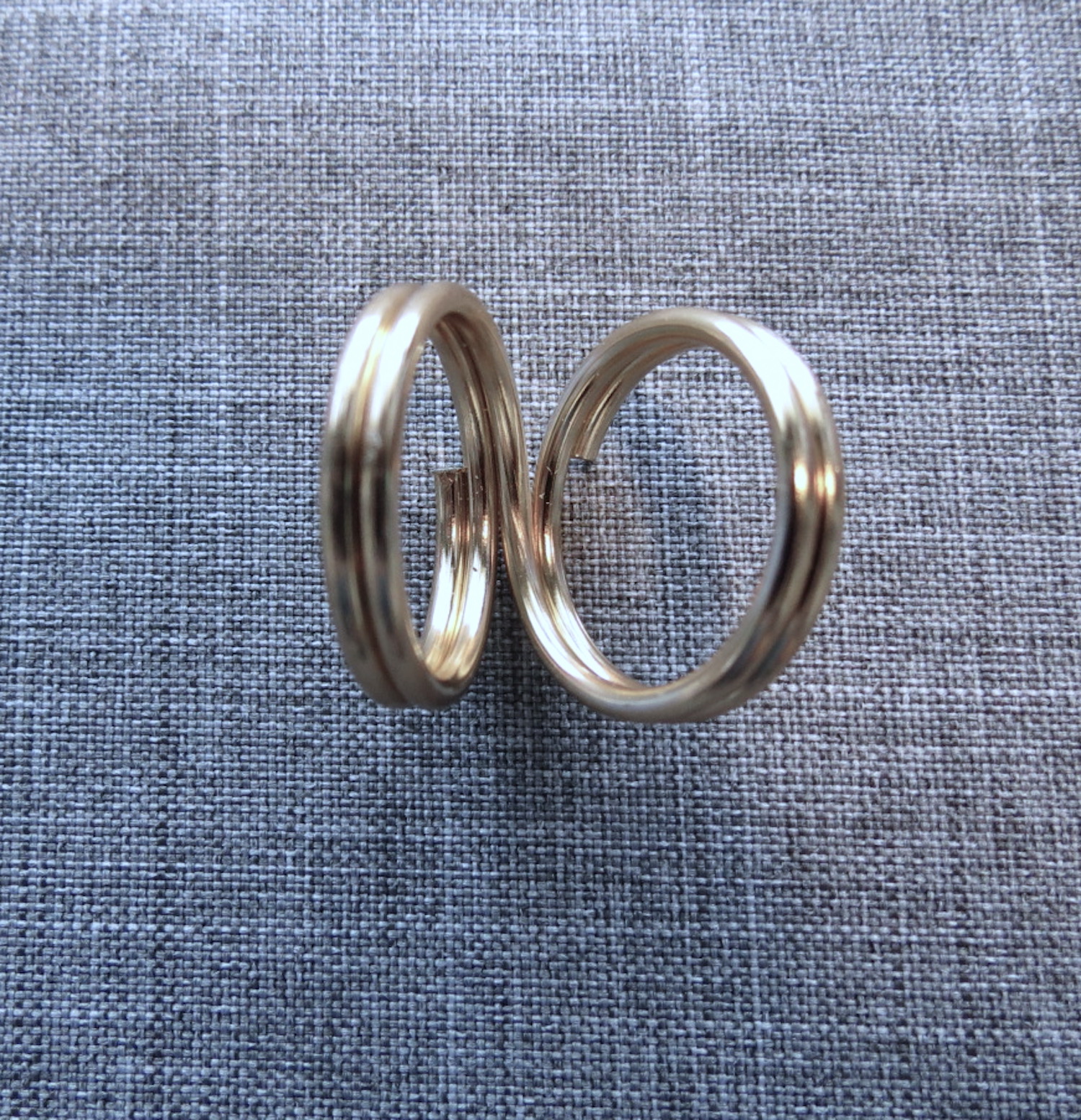 silver scarf ring
