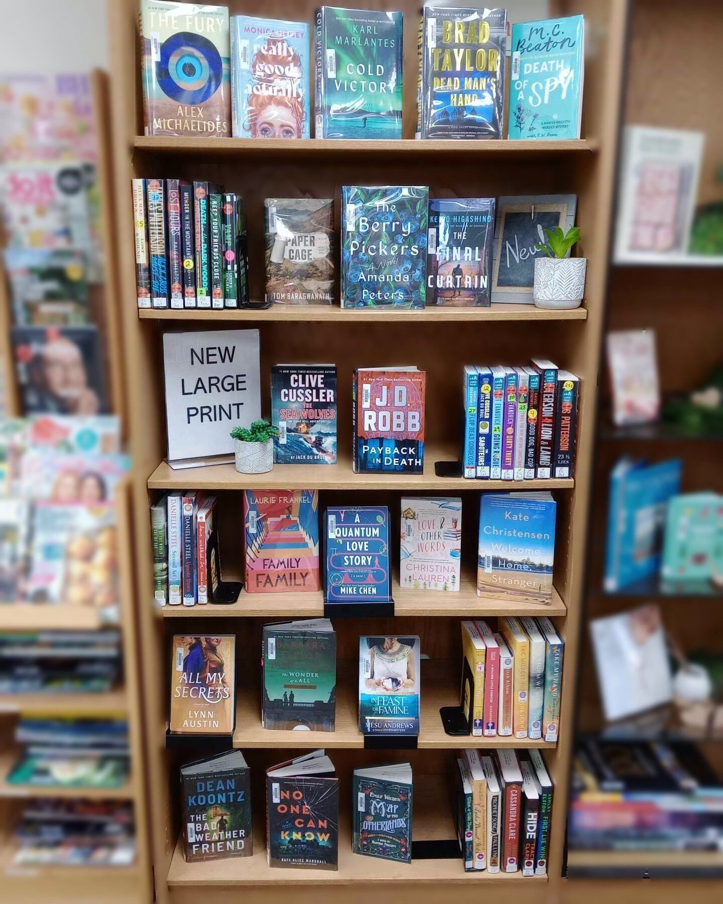 New Adult Fiction!!!🎉

#newbooks #newfiction #fiction #adultfiction #shelfie #read #reading #books #book #library #librarybooks #libraries #michiganlibraries #michiganlibrary #librariesofmichigan