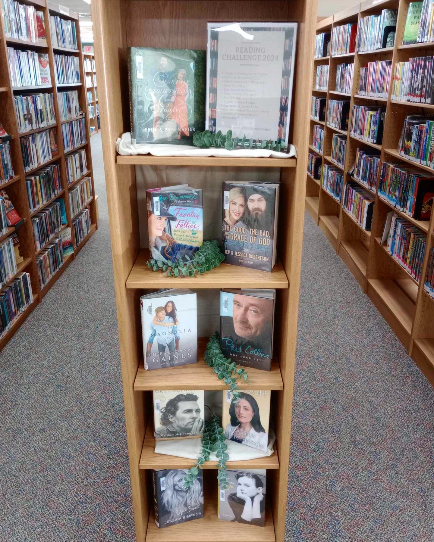 Memoir/Autobiography!!! 🎉

@diversifyyourreading

#memoir #autobiography #readingchallenge #read #reading #readingchallenge2024 #books #library #libraries #librarybooks #bookdisplay #michiganlibraries #librariesofmichigan #shelfie #bookstagram #libr