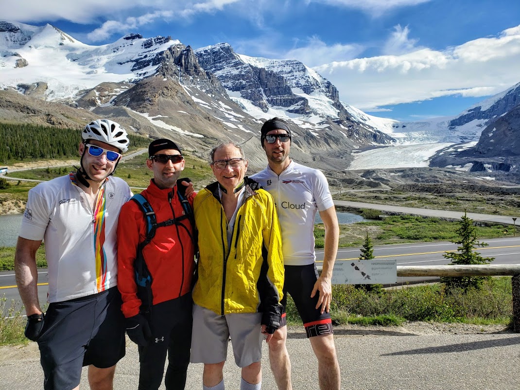 Father's Day, past:  Part II (of III), The mountains as the busom