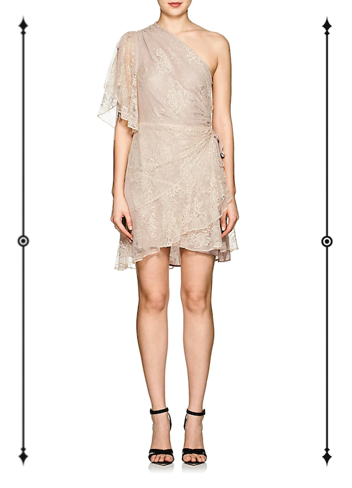   A.L.C. Floral Lace One-Sleeve Minidress  ($94, on sale from $895) 