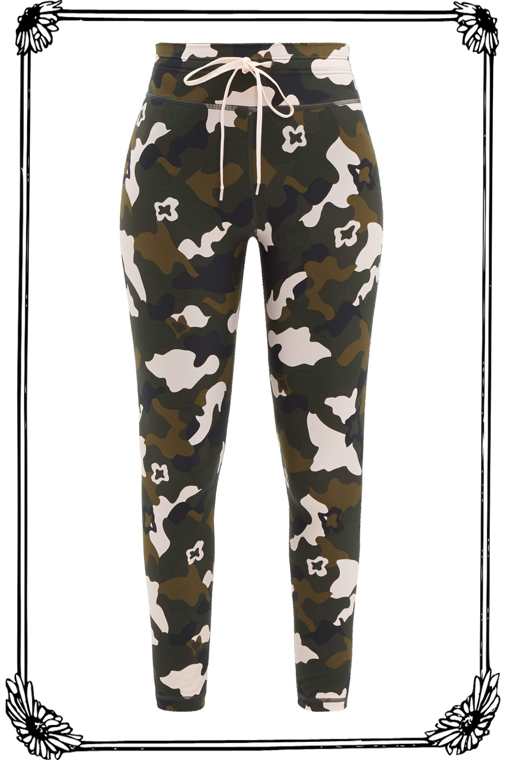   The Upside Forest Camo Drawstring Leggings  ($53, on sale from $107) 