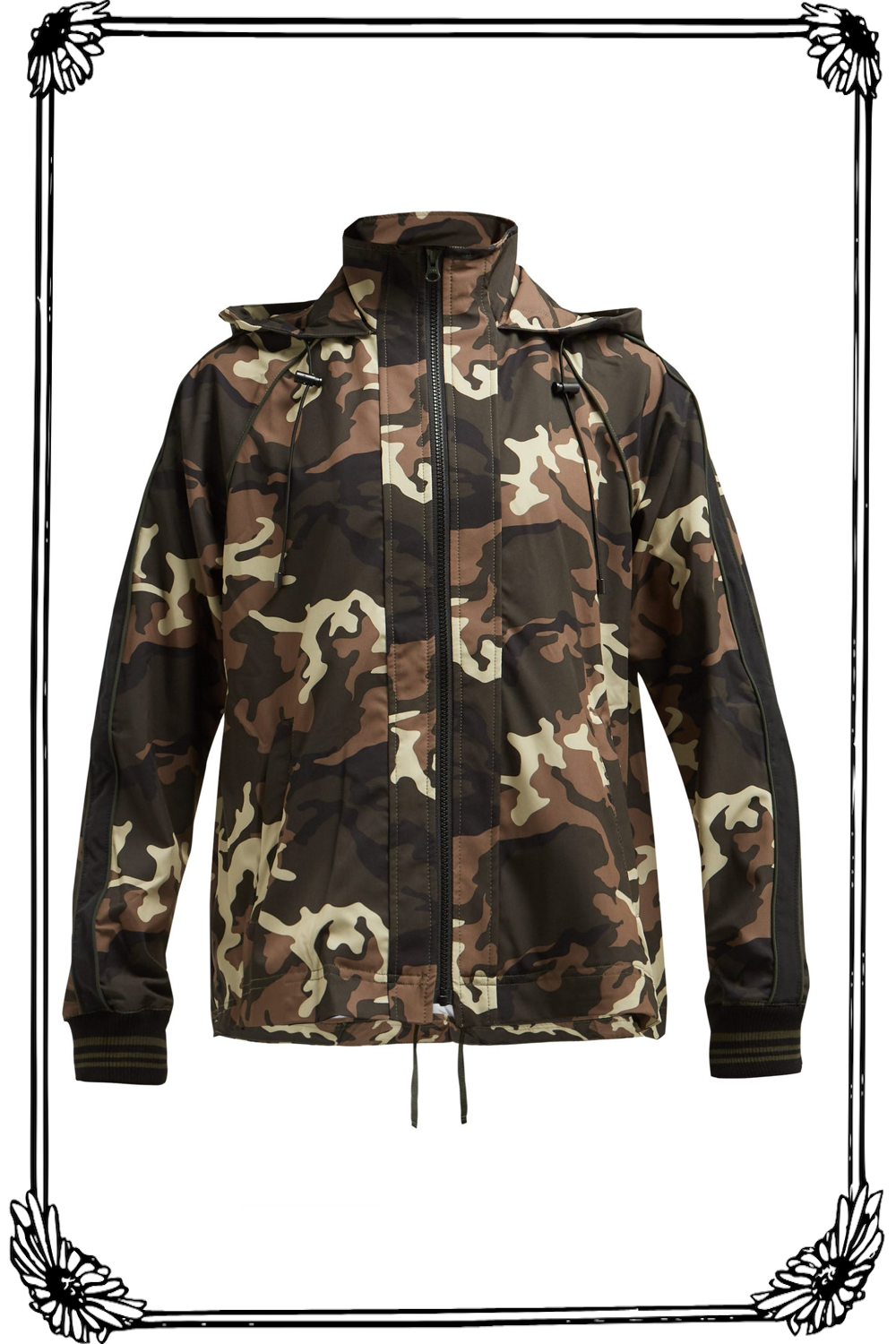   The Upside Ash Camouflage-Print Hooded Jacket  ($95, on sale from $190) 
