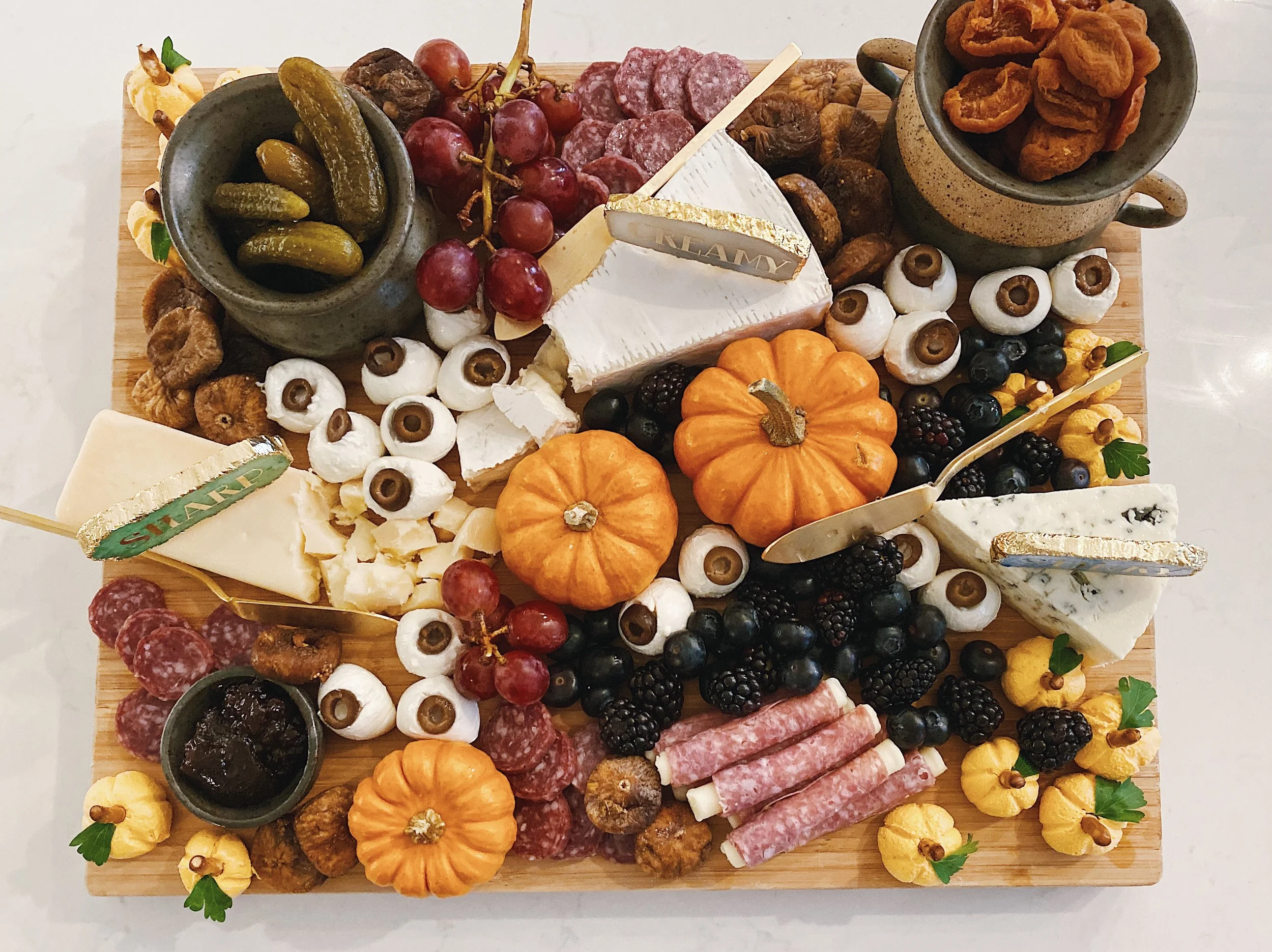 How to Make a Spook-tacular Halloween Charcuterie and Cheese Platter