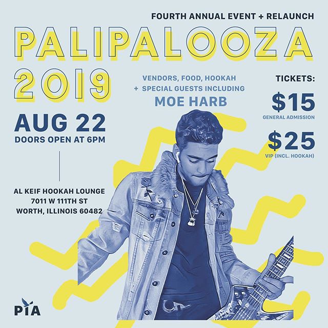 @moeharb17 will join us at this year&rsquo;s #Palipalooza. He is a 17 year old Chicago based hip hop artist, who started making music his freshman year of high school and now is a Senior at Oswego high school. He&rsquo;s a Palestinian from the villag