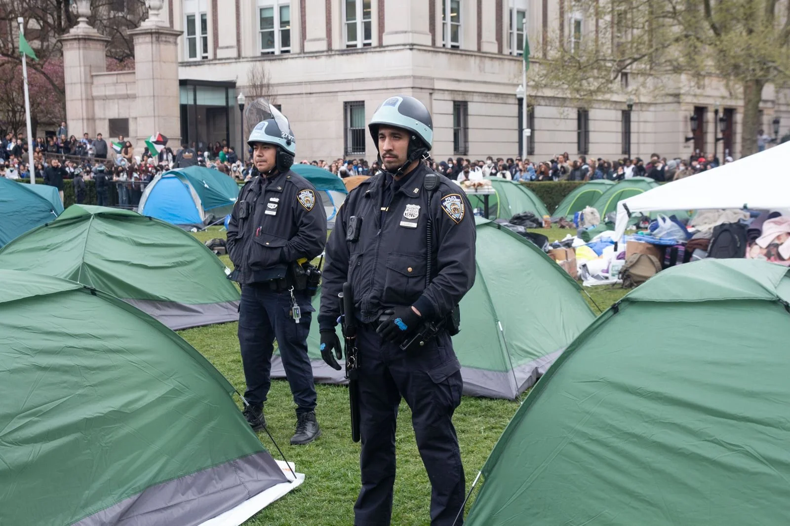 Columbia Students Continue to Rally in "Gaza Solidarity Encampment," for Third Day in a Row