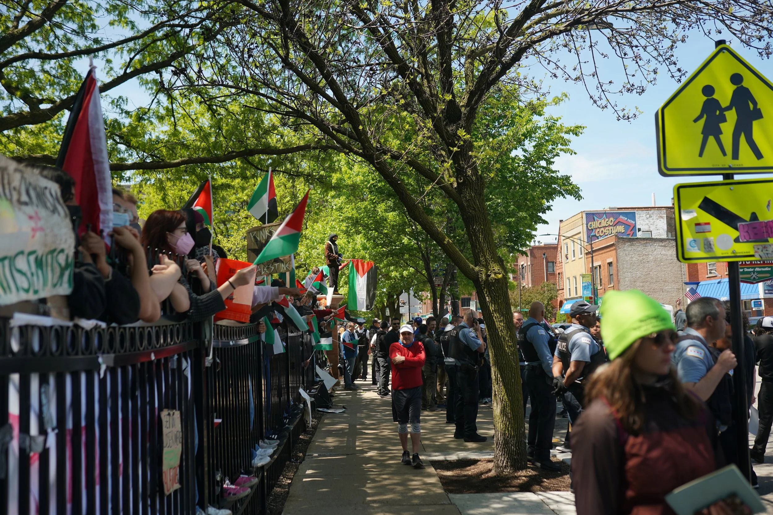 Zionists target DePaul Encampment