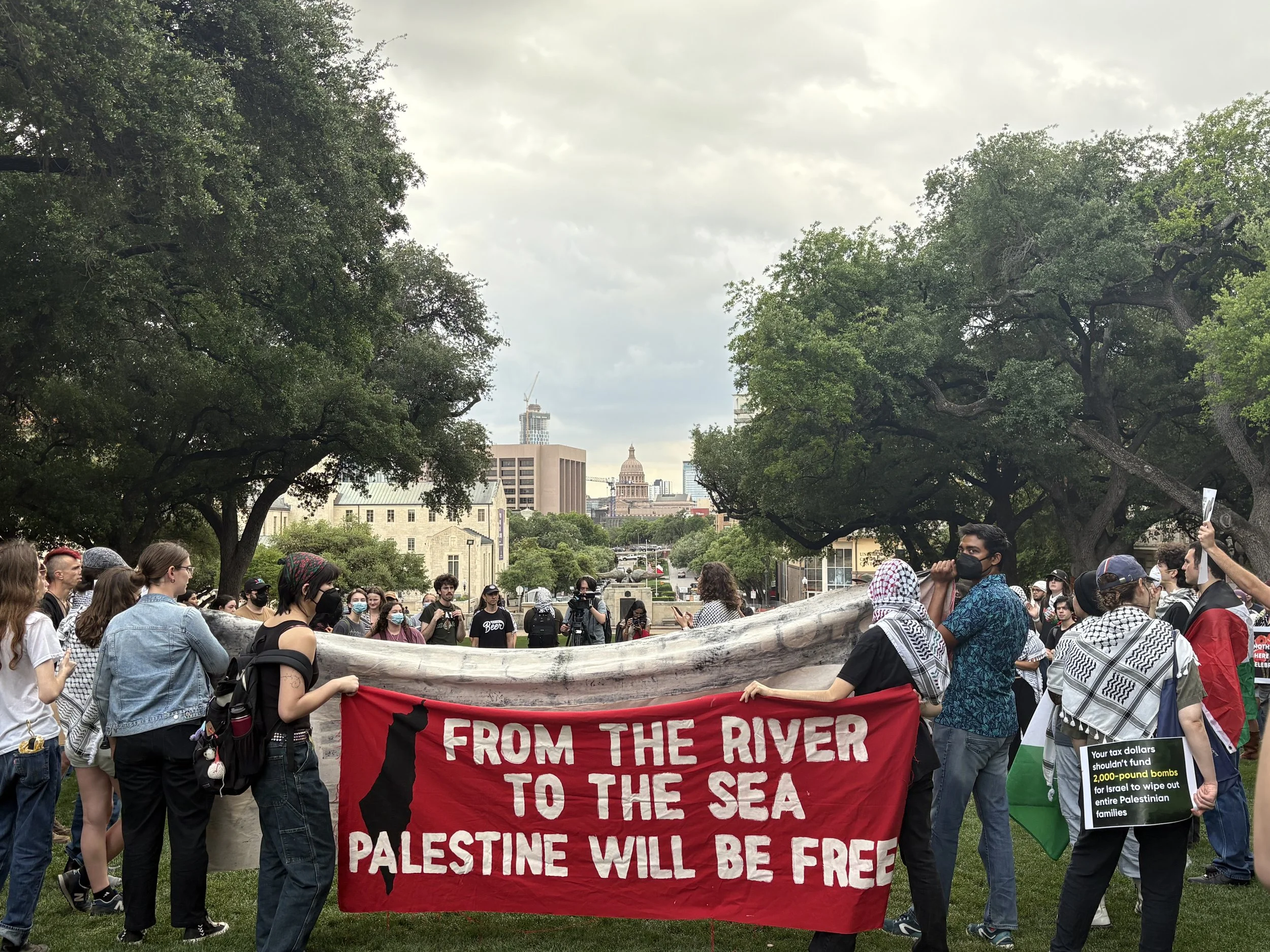 Students at UT-Austin continue protesting genocide of Palestinians amid state repression