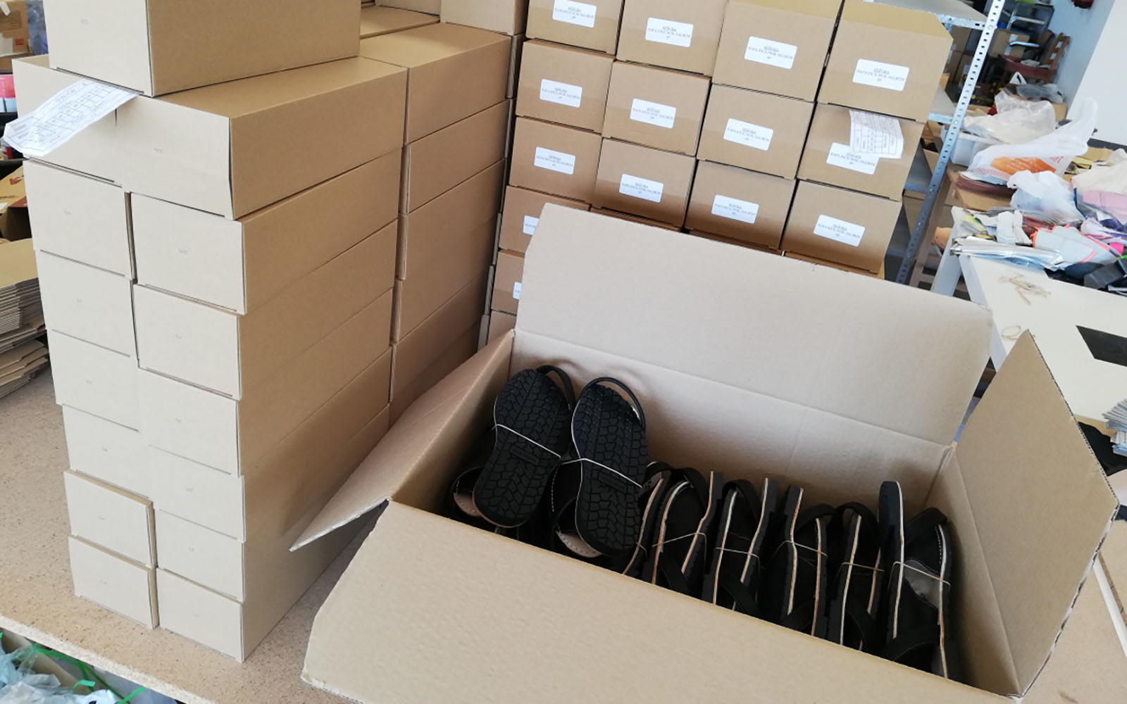 Usine de chaussures en Espagne Atelier Murri