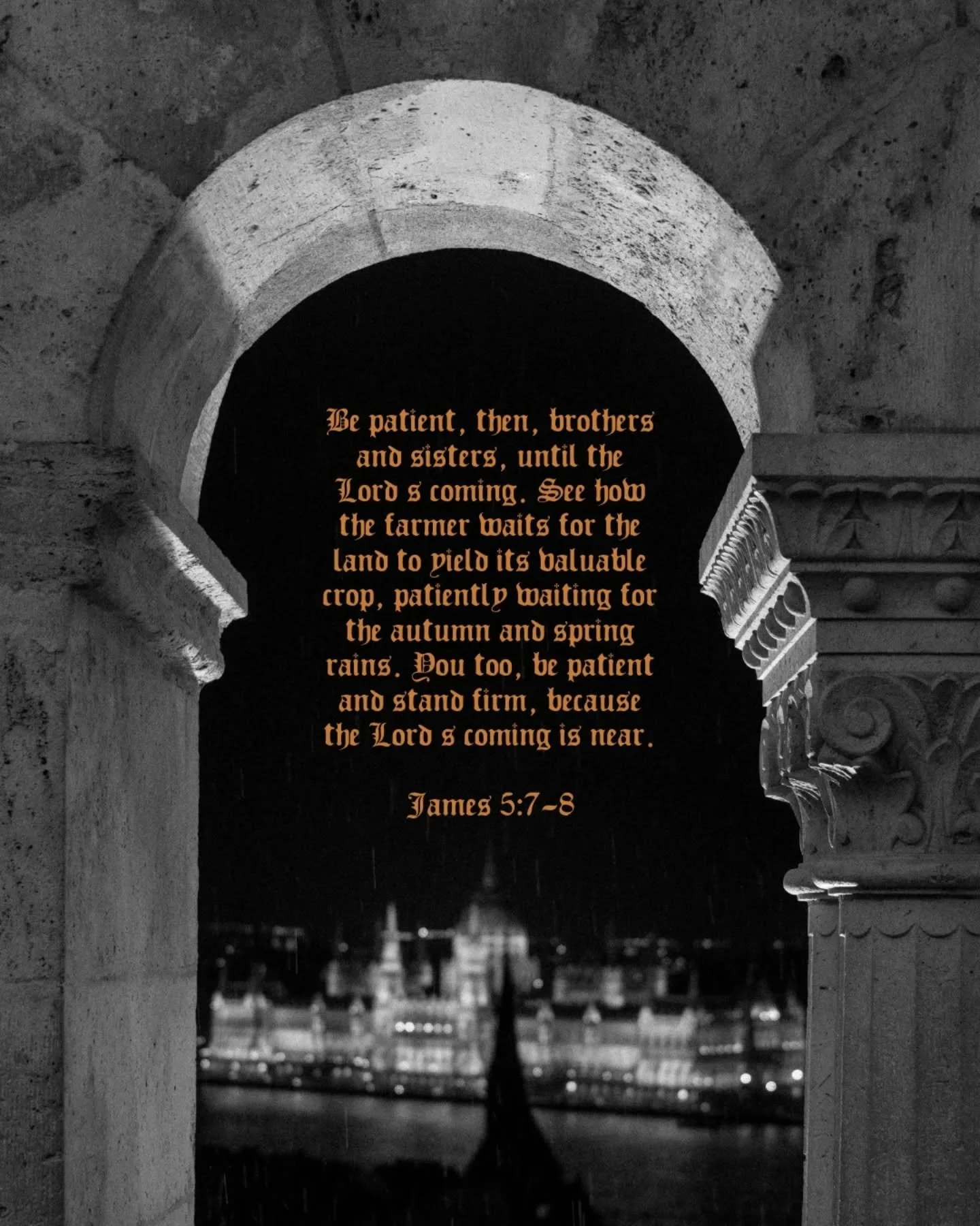Second to last week in James!

This week we discussed patience, justice, wealth, and oaths. James warns against worthless oaths and letting wealth corrupt you and your behavior towards the innocent. He also encourages us to be patient like a farmer w