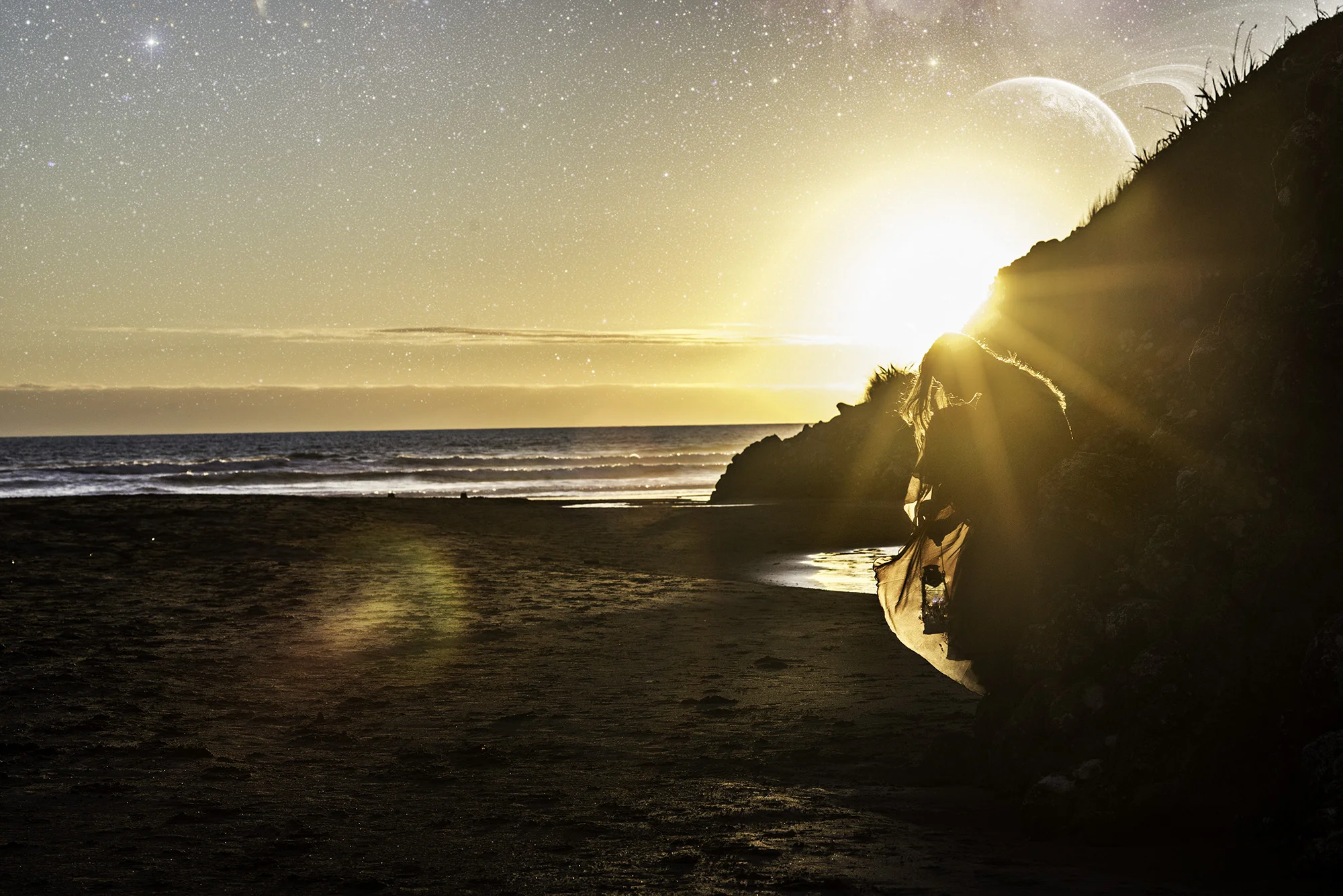 Curious X_ planet riseing Thinking on rock RESIZED.jpg