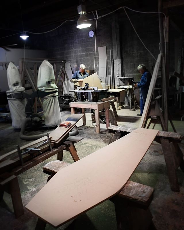 The workshop at The Coffin Club.  A place where people design, build, paint or sparkle their own coffins, or help others.

I'm always finding more from this series.  So many compassionate, numerous, and spirited members who join together to make thei