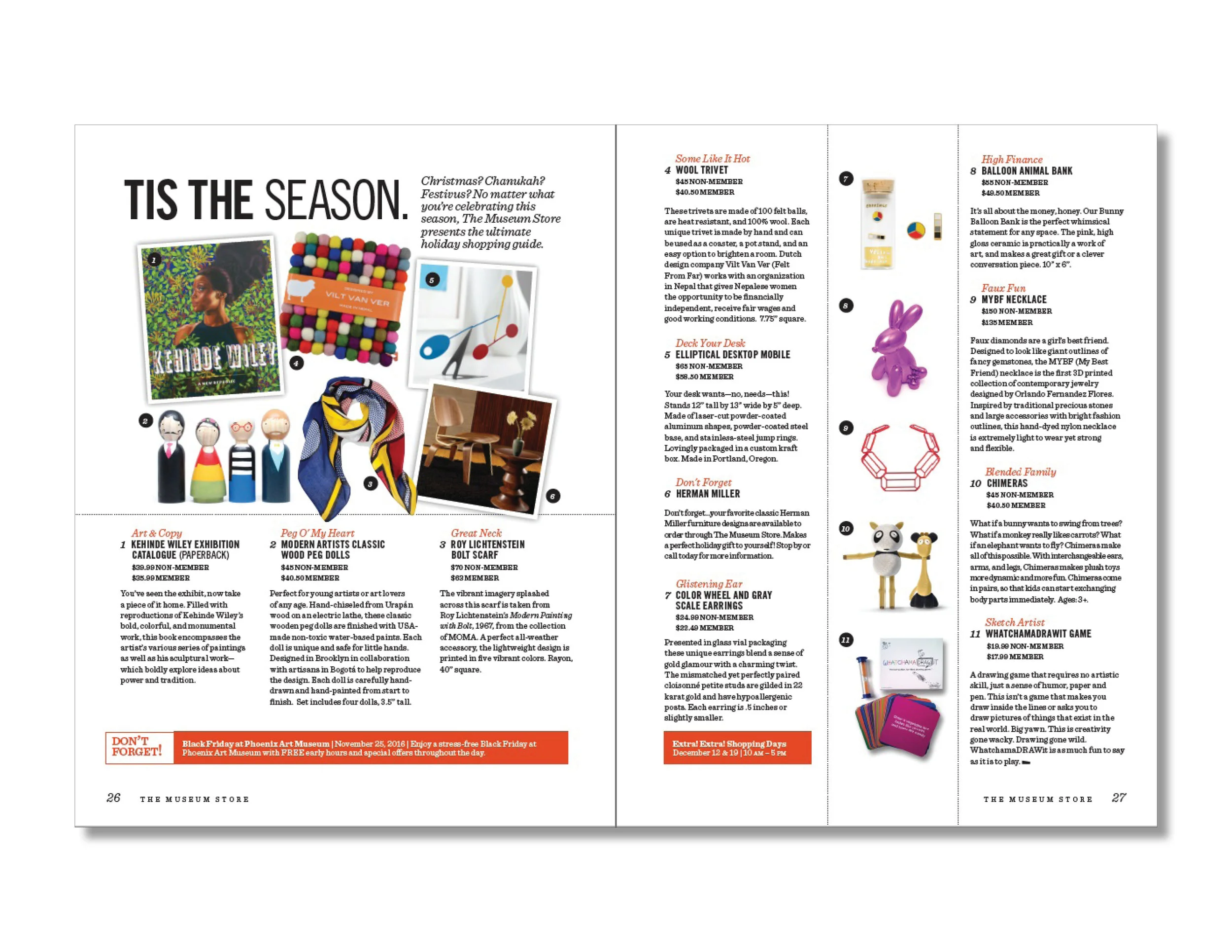 The Museum Store Holiday Gift Guide