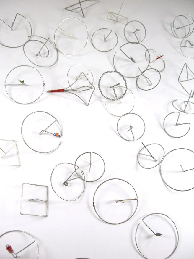 3D sketches from the development process