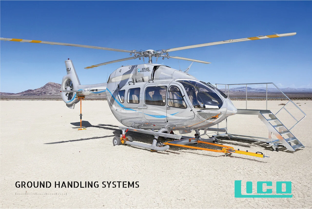 LICO – GROUND HANDLING SYSTEMS, CUTTING EDGE EXPERTISE WHEN IT COMES TO HELICOPTERS