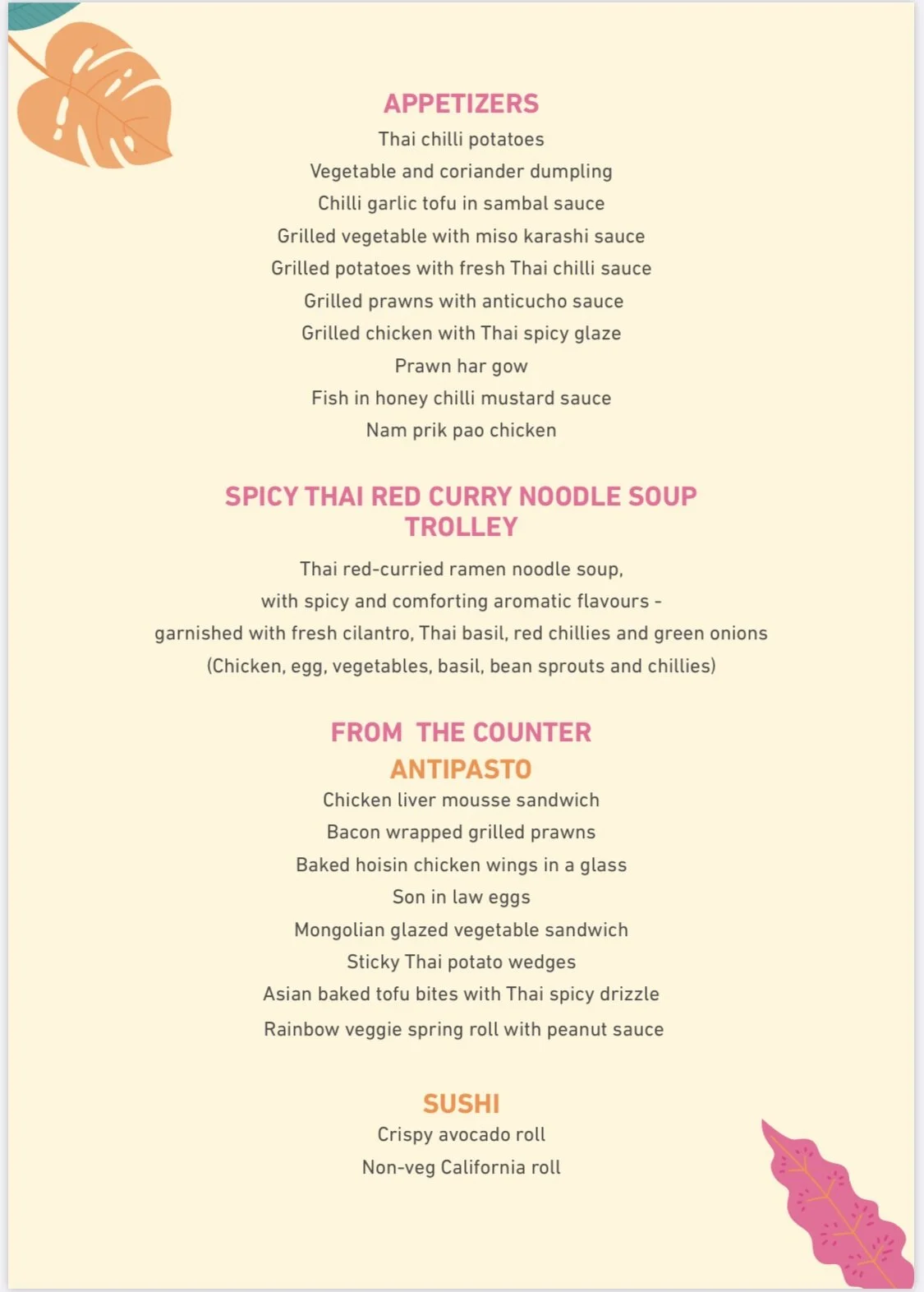 THE GROOVE EDITION BRUNCH MENU