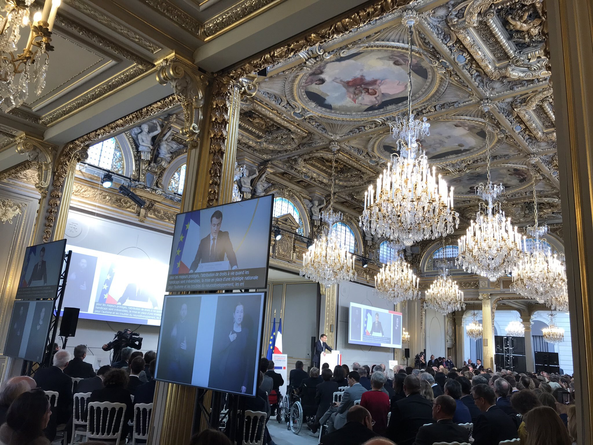 Salle des fêtes de l'Elysée