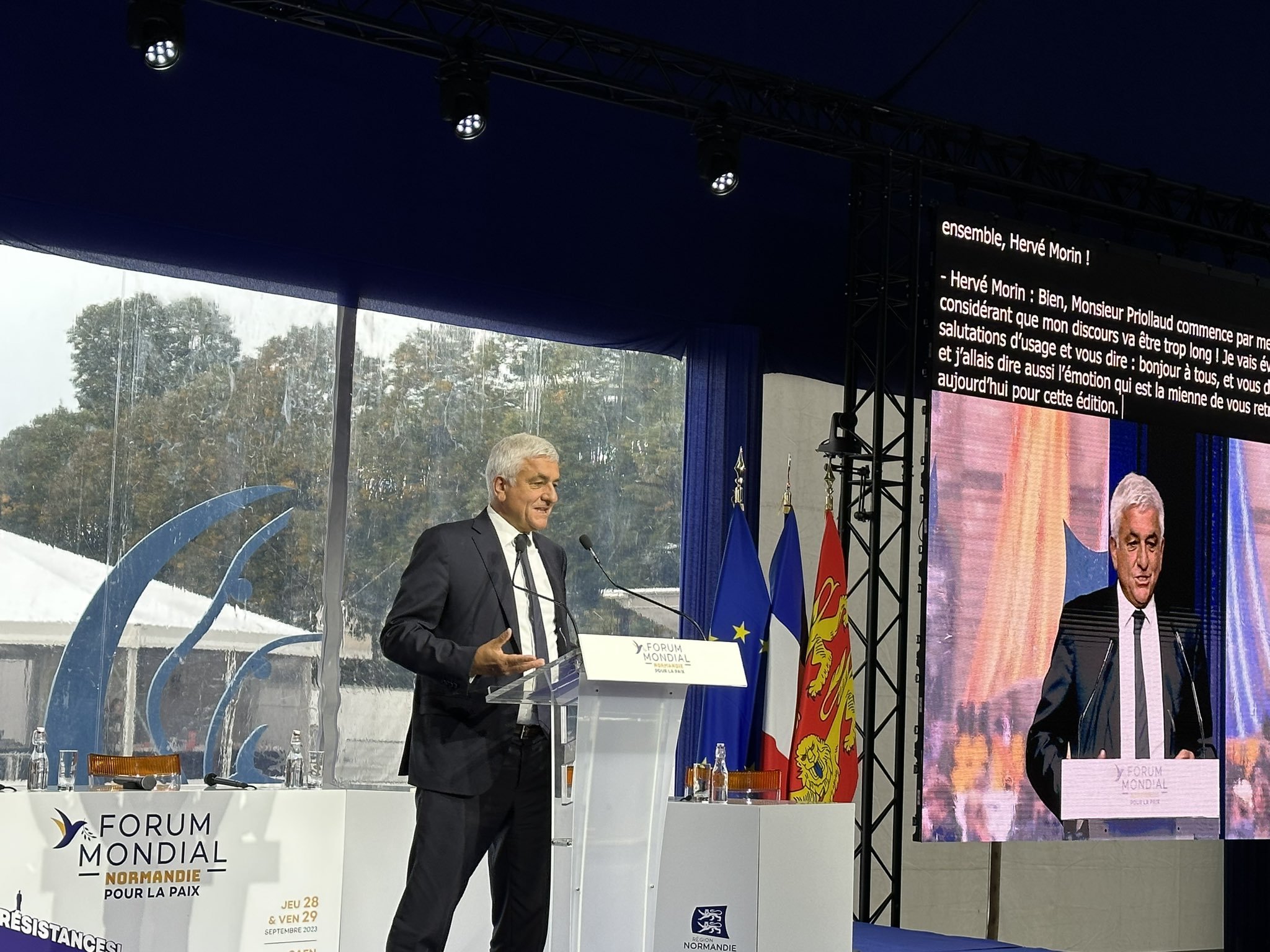 Forum Mondial Normandie Pour La Paix 2023