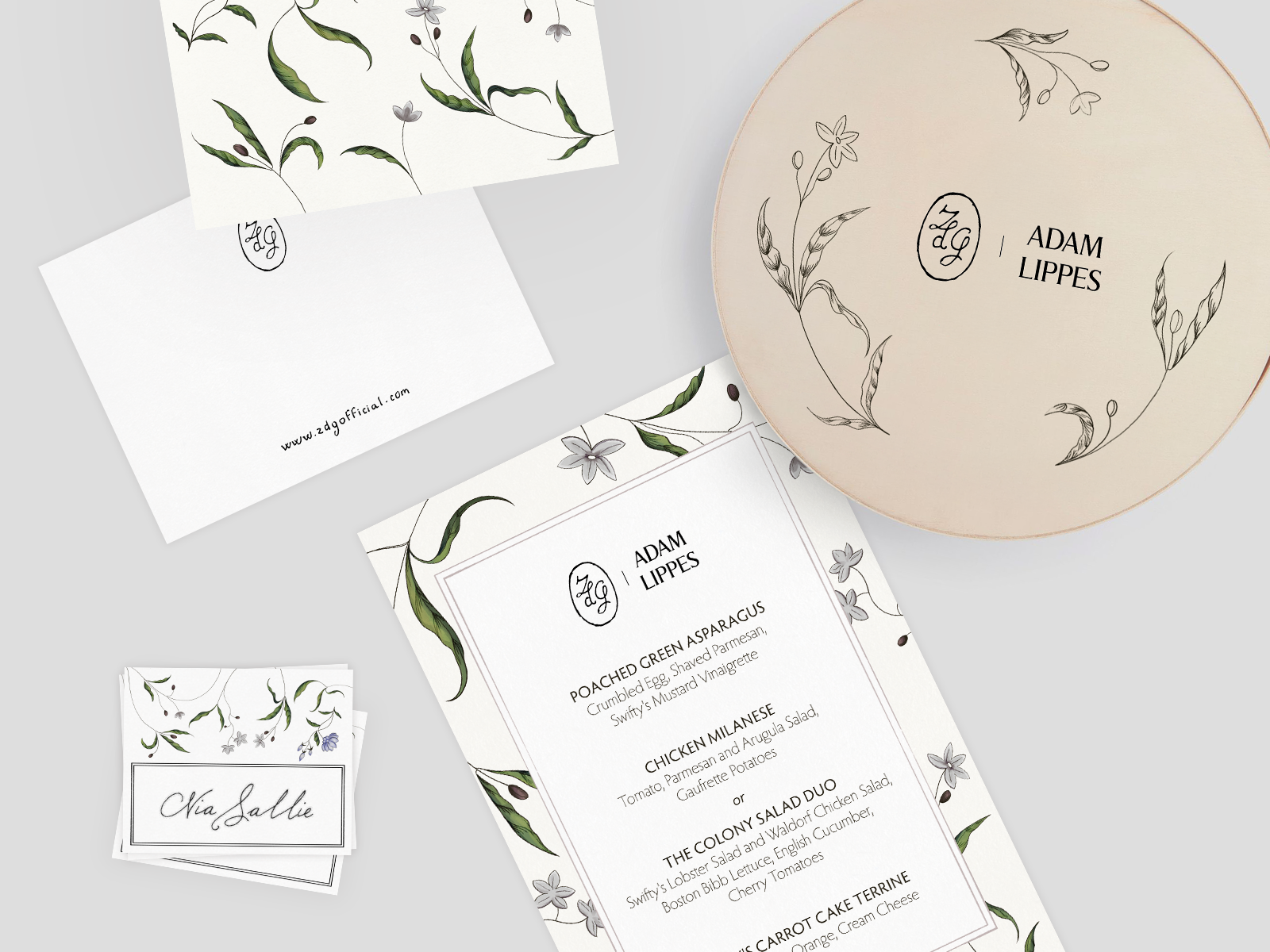 Event and packaging collateral