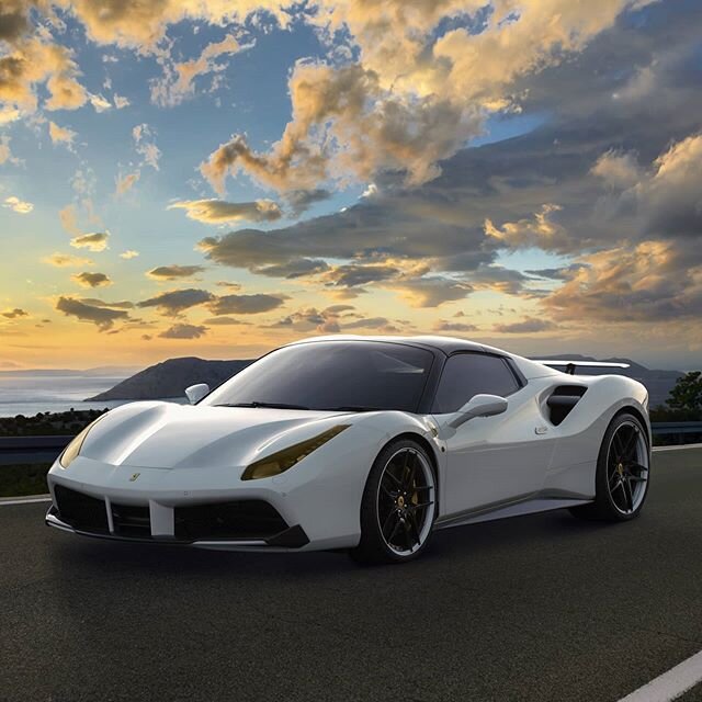 Powerfull collaborations are the future of our industry. This Ferrari 488 spider is packed with detailing. All windows including windscreen darkened and protected with Stek&trade;️ designer Action Safety window films. Roof blacked out with DYNOblack.