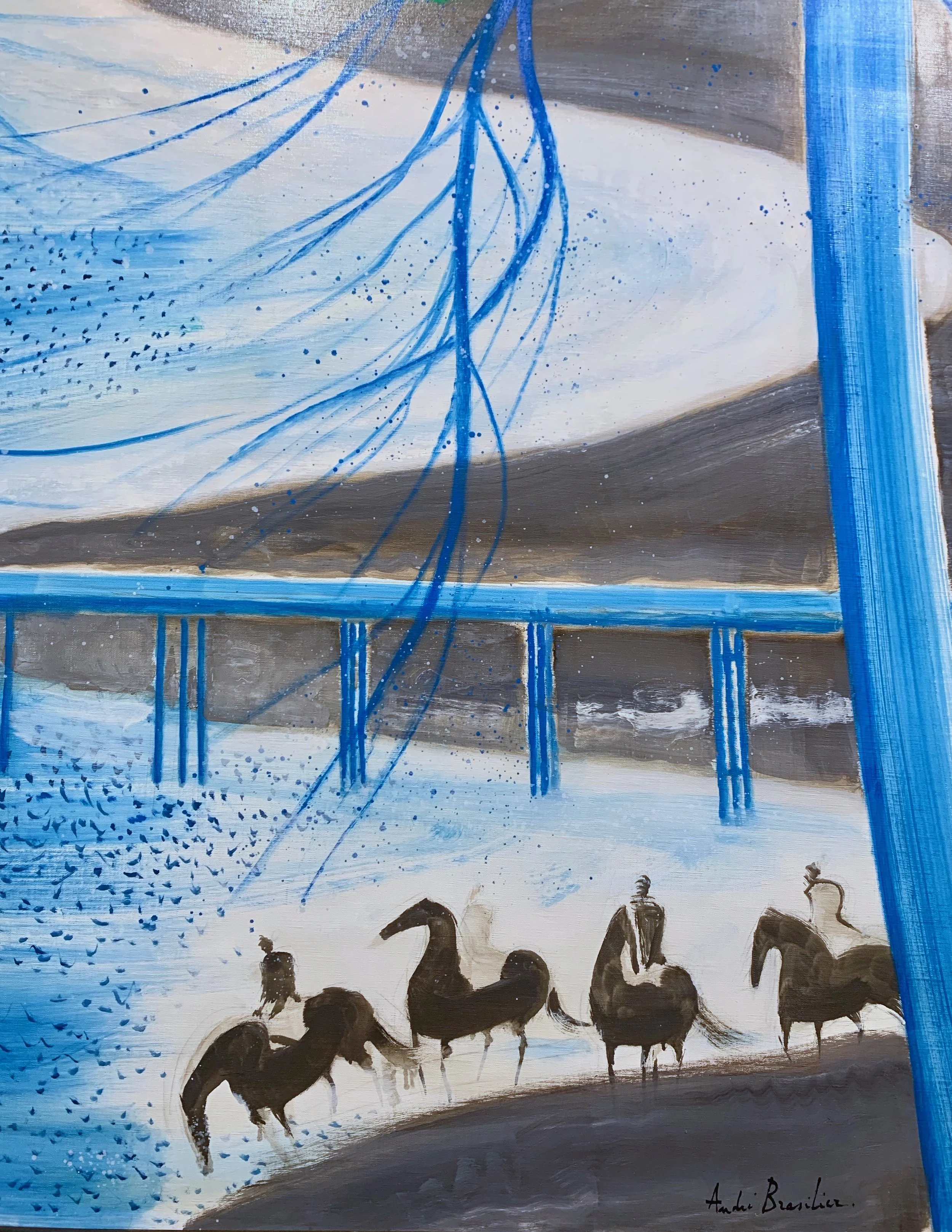 Exhibition by André Brasilier at Opera Gallery