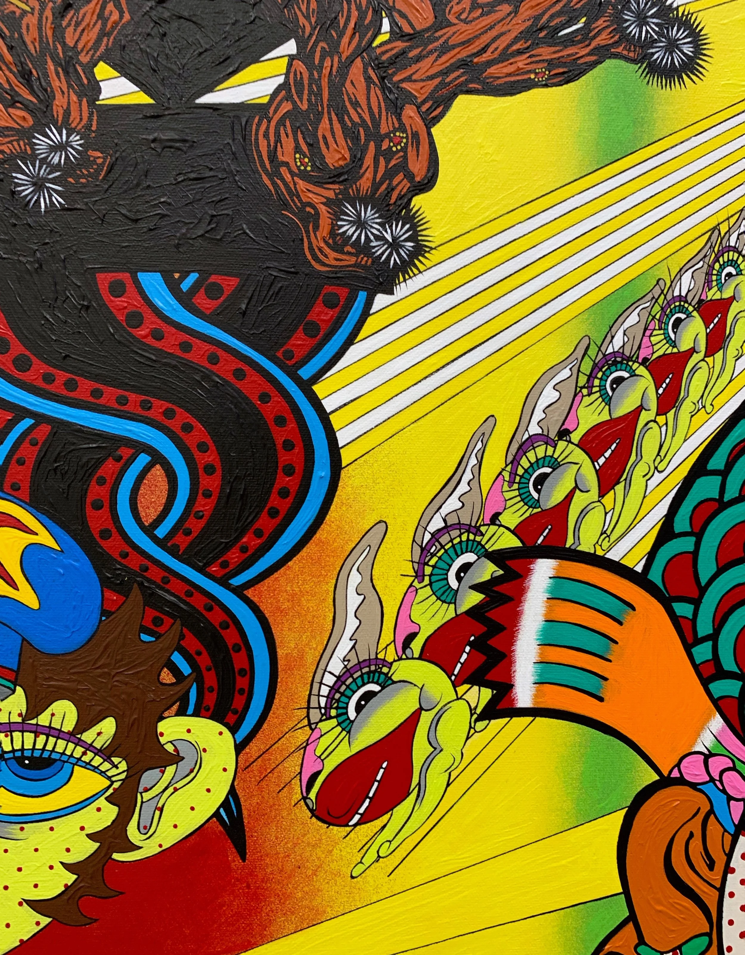 Exhibition by Keiichi Tanaami at Aishonanzuka