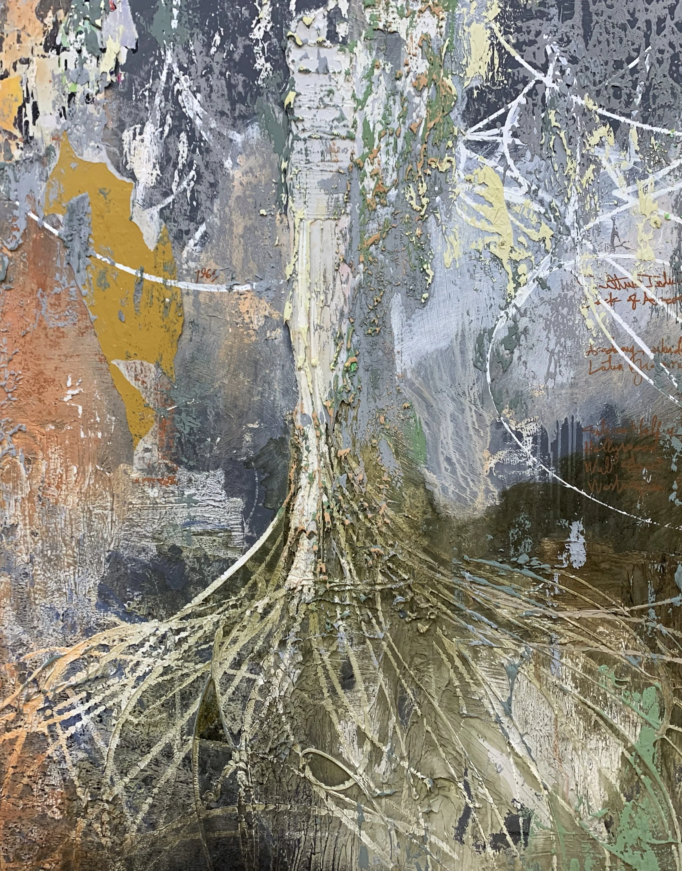 Exhibition “Textures of Memories” by José Parlá at Ben Brown Fine Art