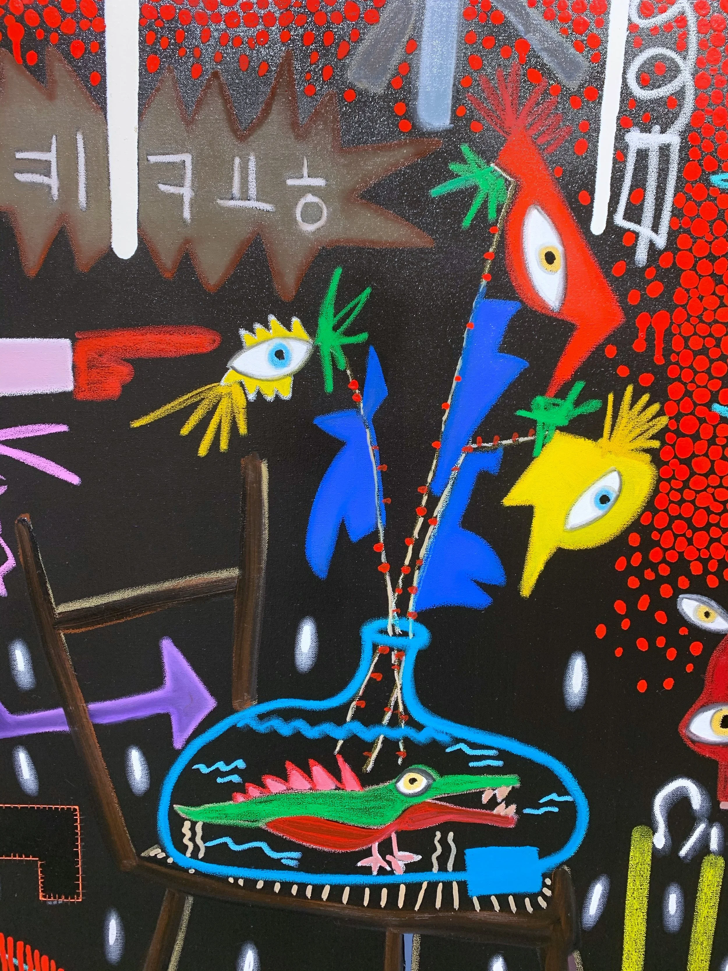 Exhibition “White Black Red” by Choi WoolGa at SA+