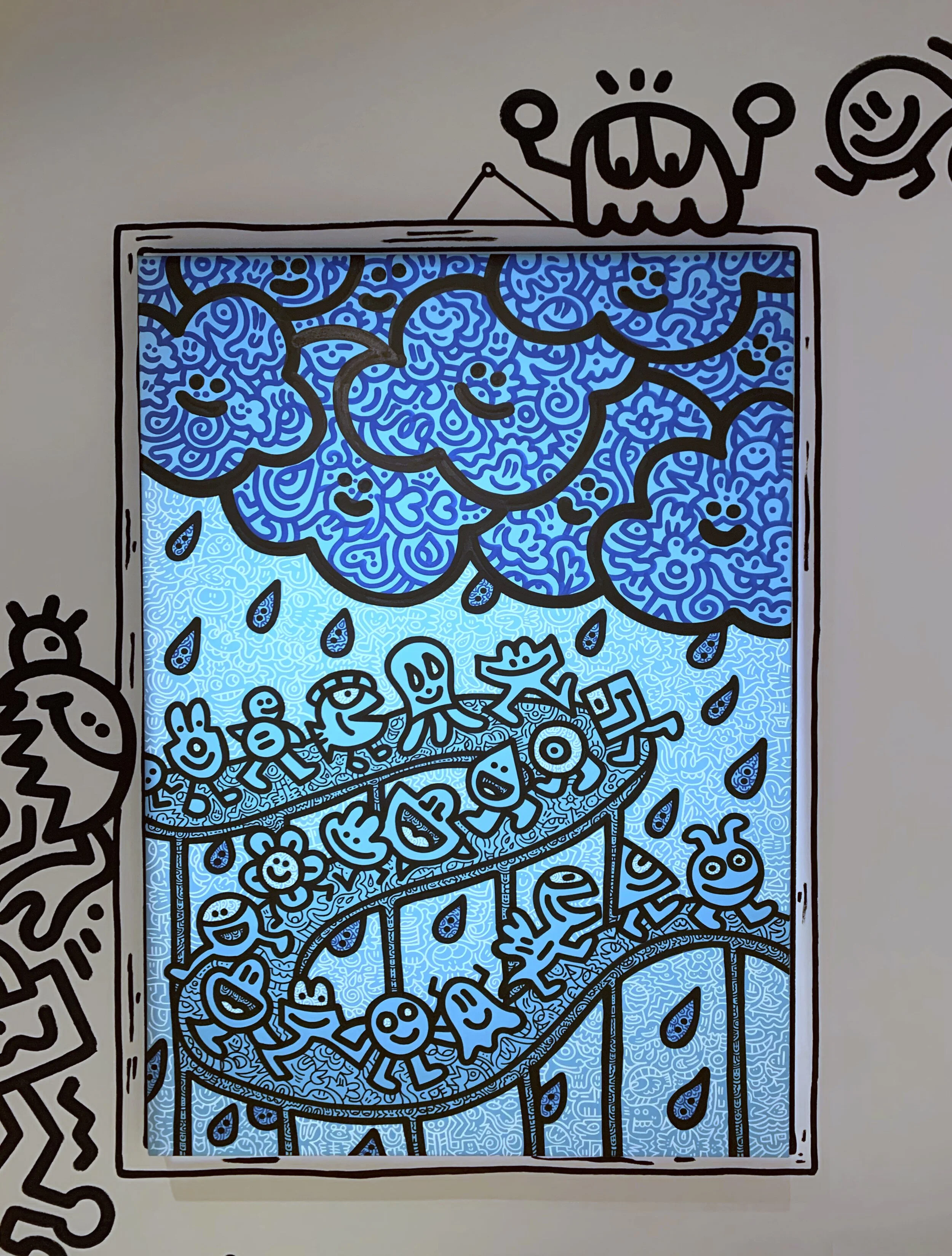 Selling exhibition by Mr. Doodle at Sotheby’s