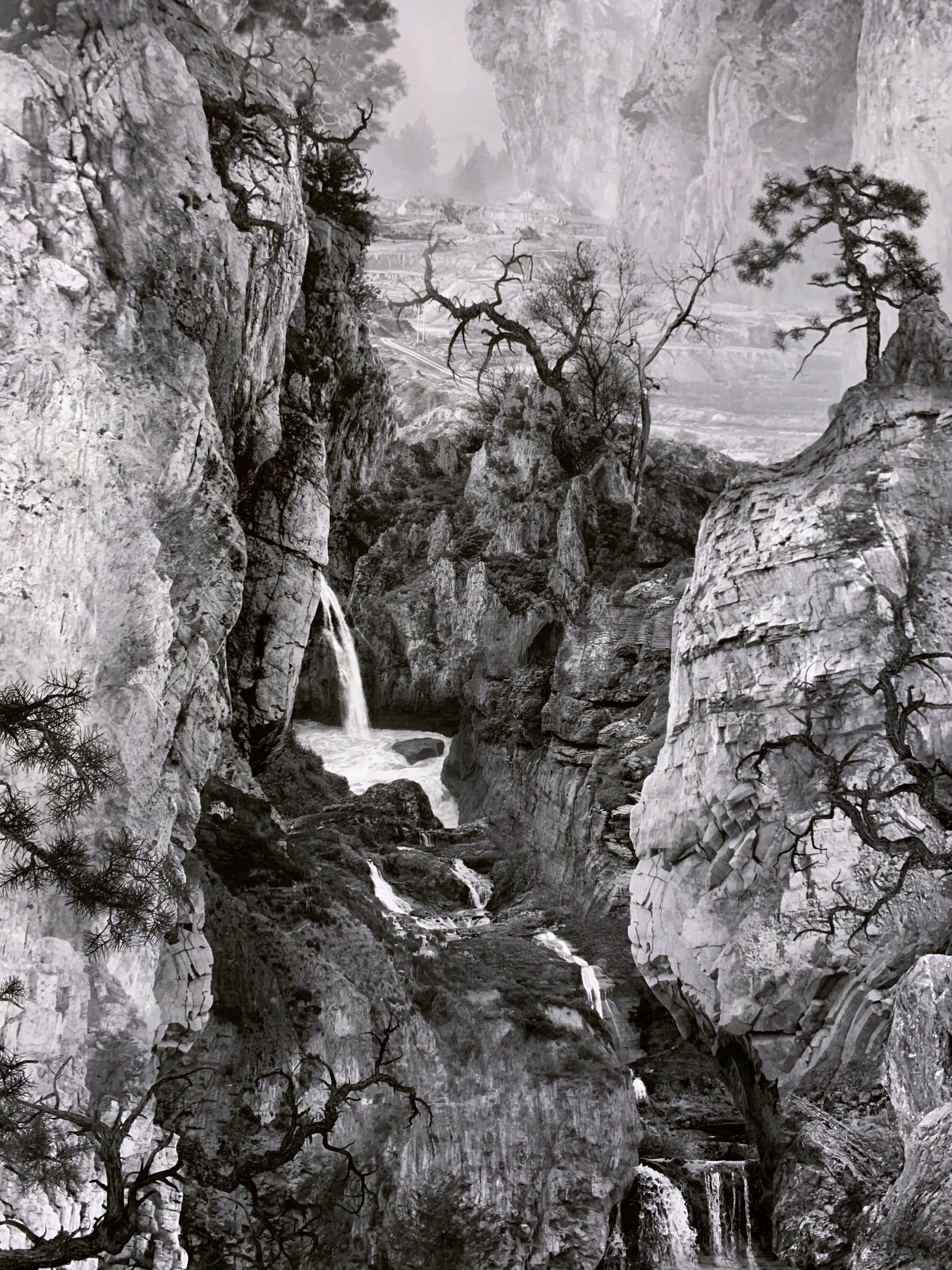 Exhibition “Views of Water” by Yang Yongliang at Whitestone Gallery