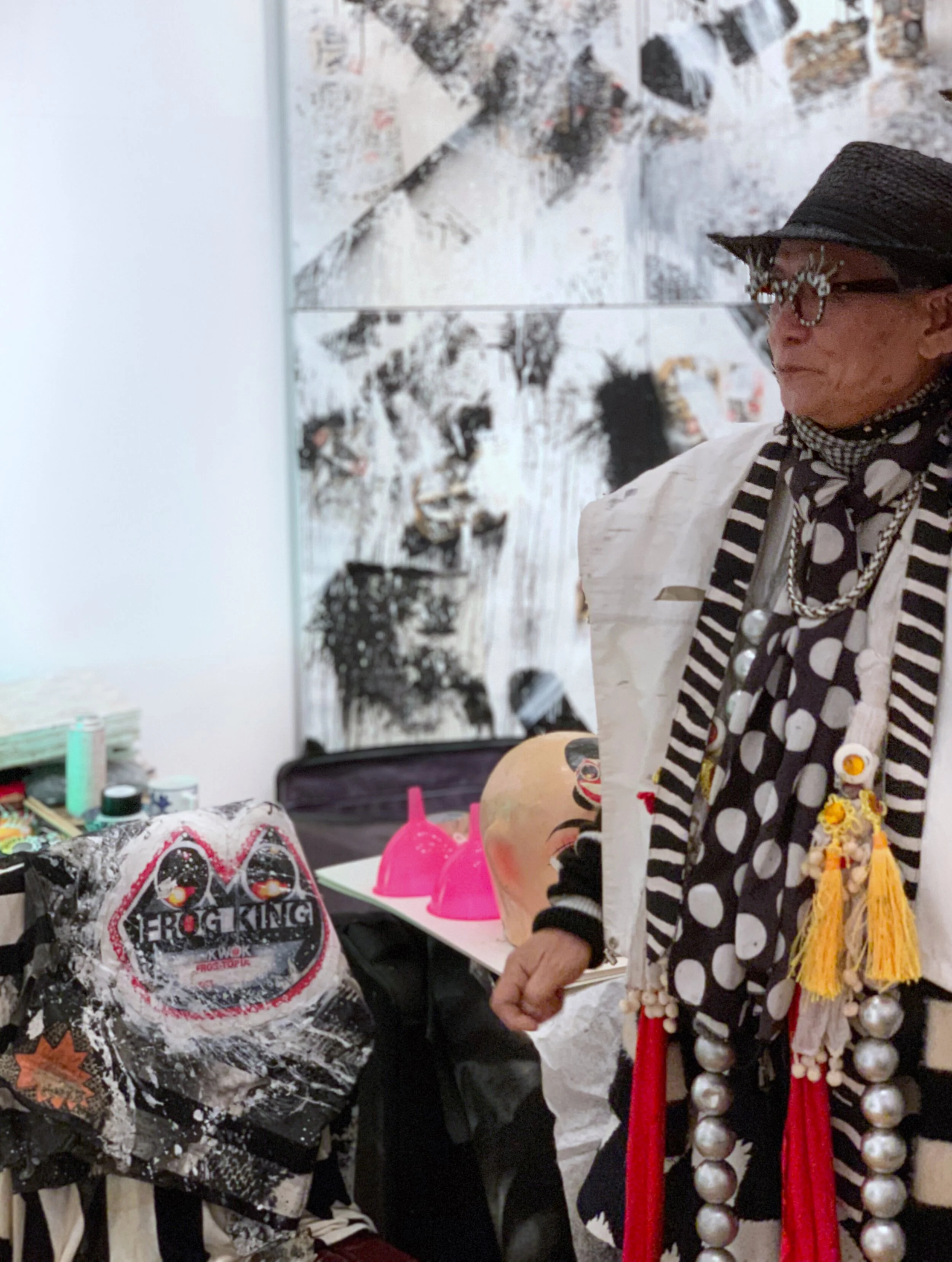 Exhibition “Frog King Kwok, The Living Legend” at 10 Chancery Lane Gallery