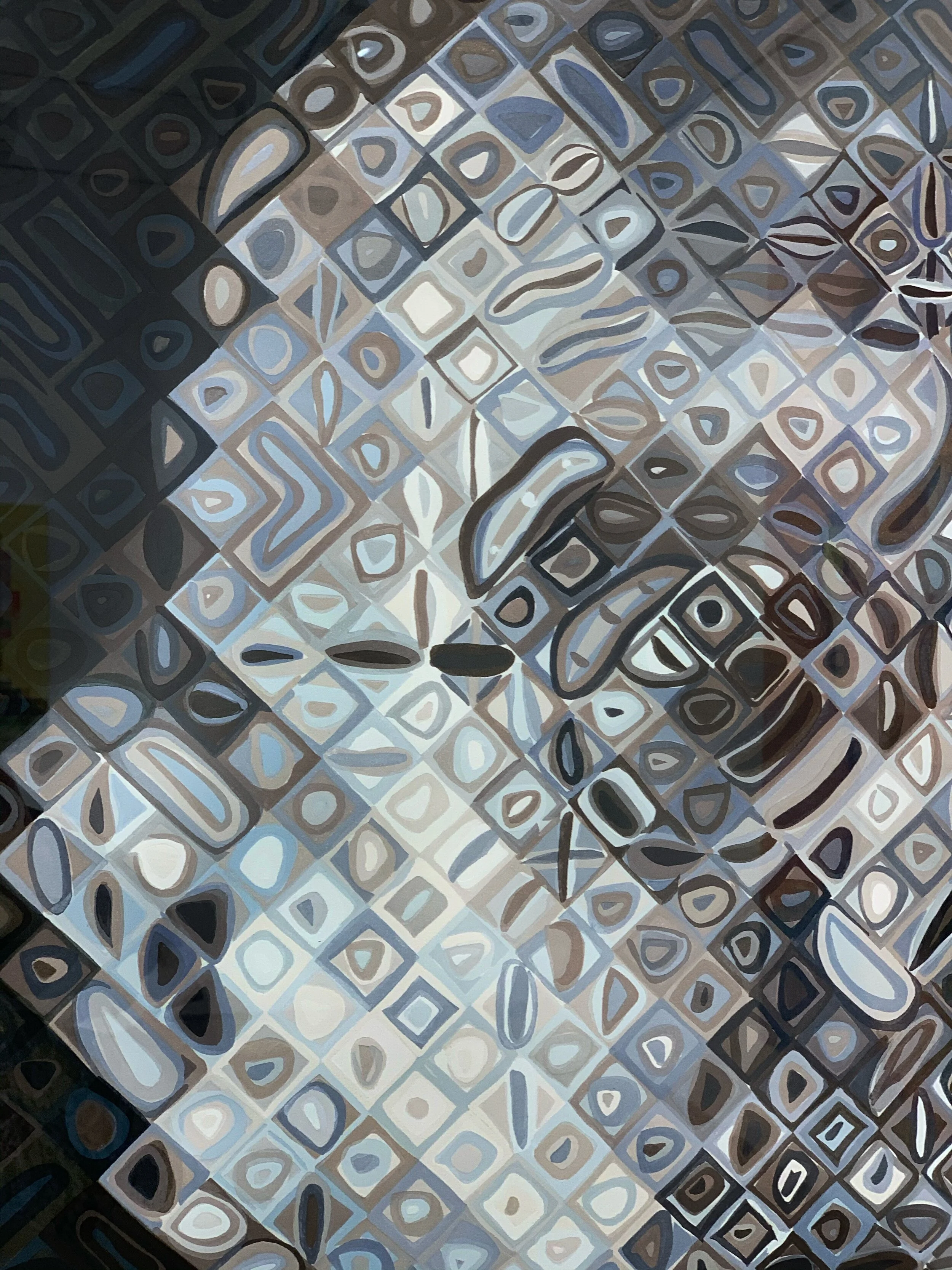 Exhibition by Chuck Close at Pace Gallery