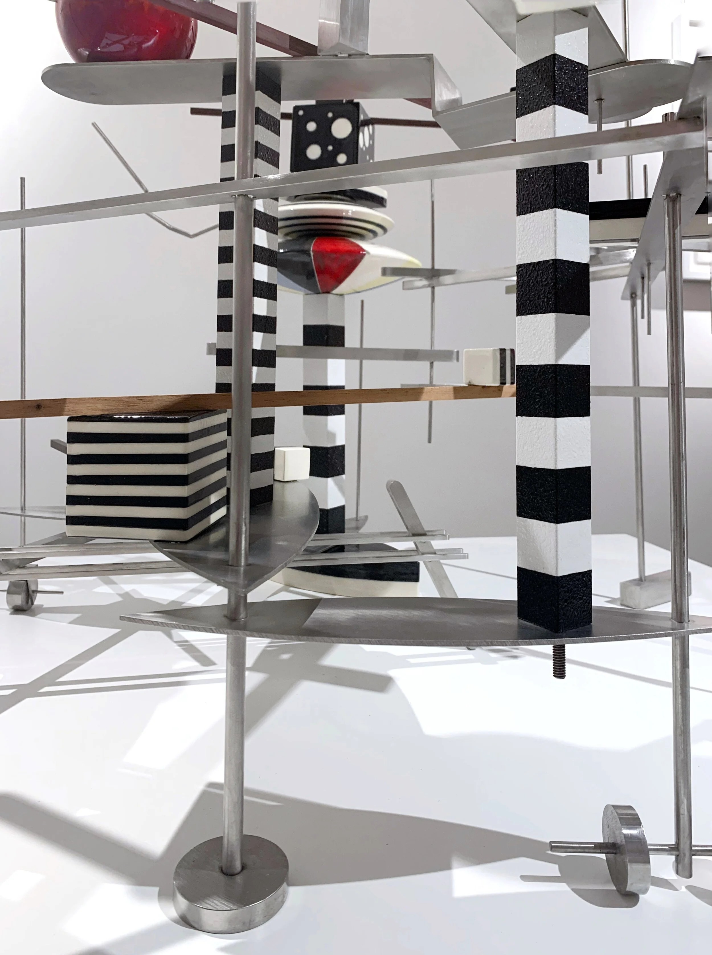 Exhibition “Silhouettes, Soufflés &amp; Succotash“ by Peter Shire at Over the Influence