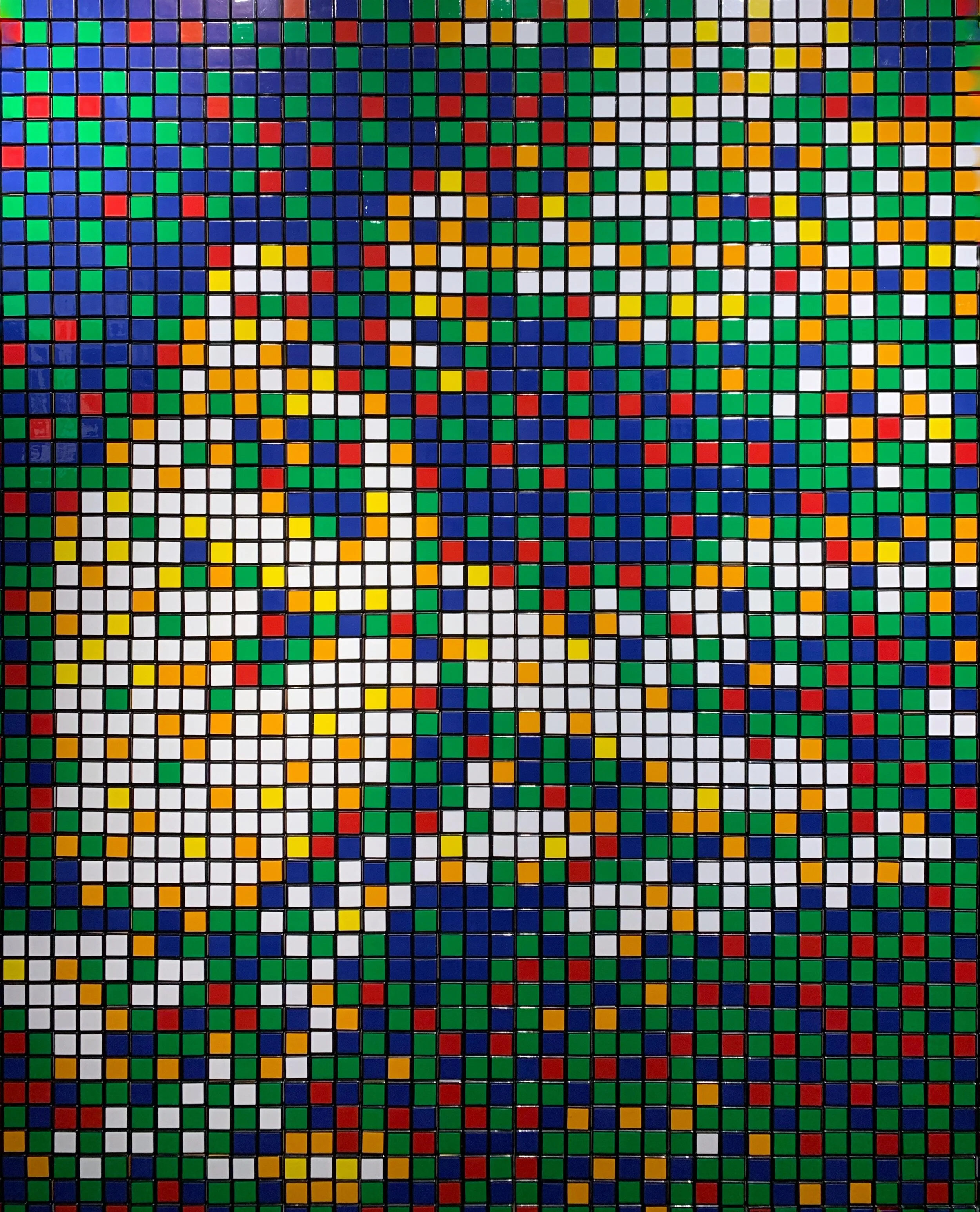 Exhibition “Hanging” by Invader at Over the Influence