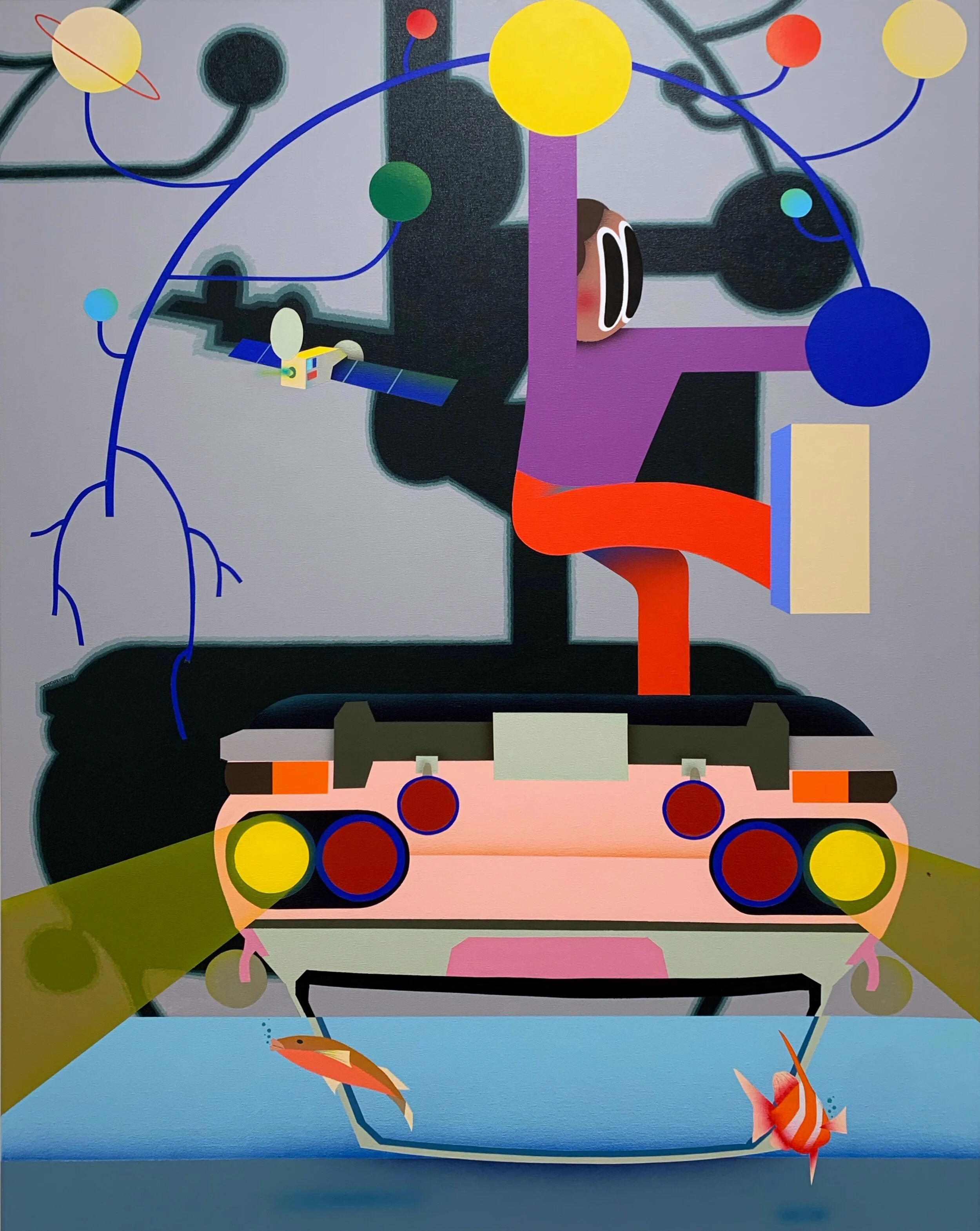 Exhibition “Synthetic Reality” by Gosha Levochkin at Over the Influence