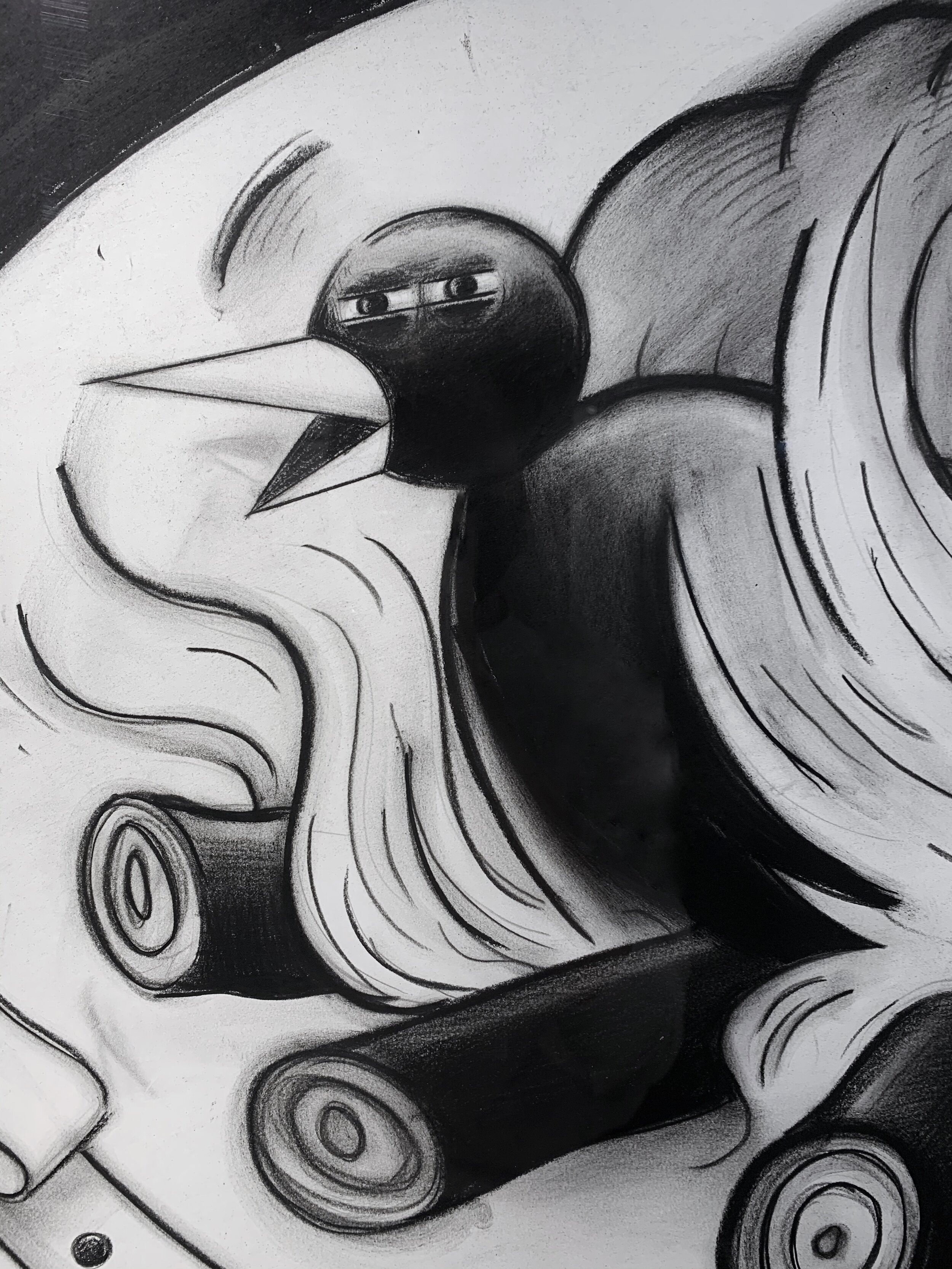 Exhibition “Here Comes the Rooster” by Ryan Travis Christian at Over the Influence