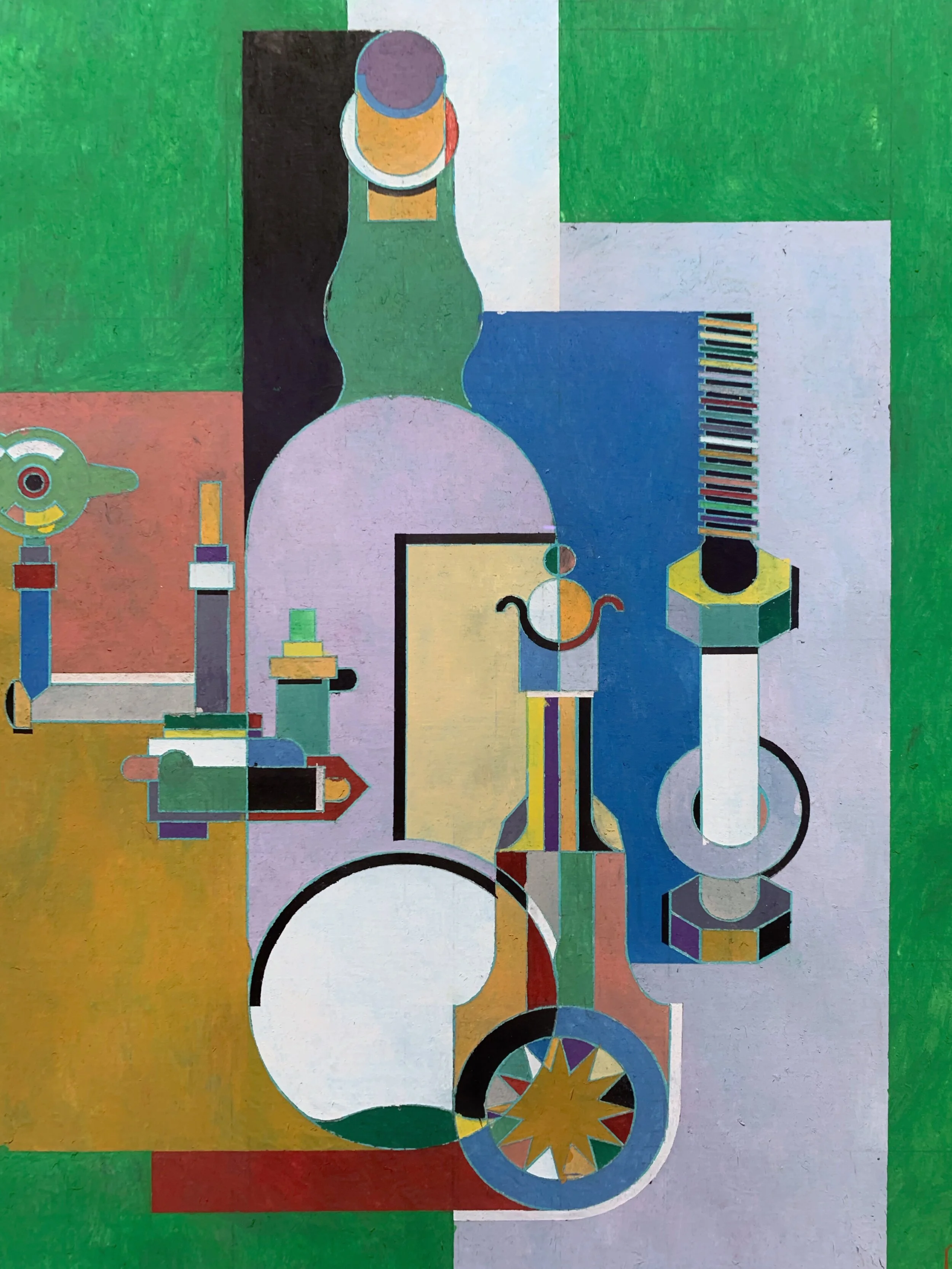 Exhibition “Hard Edge” by Peng Jian at Galerie Ora-Ora