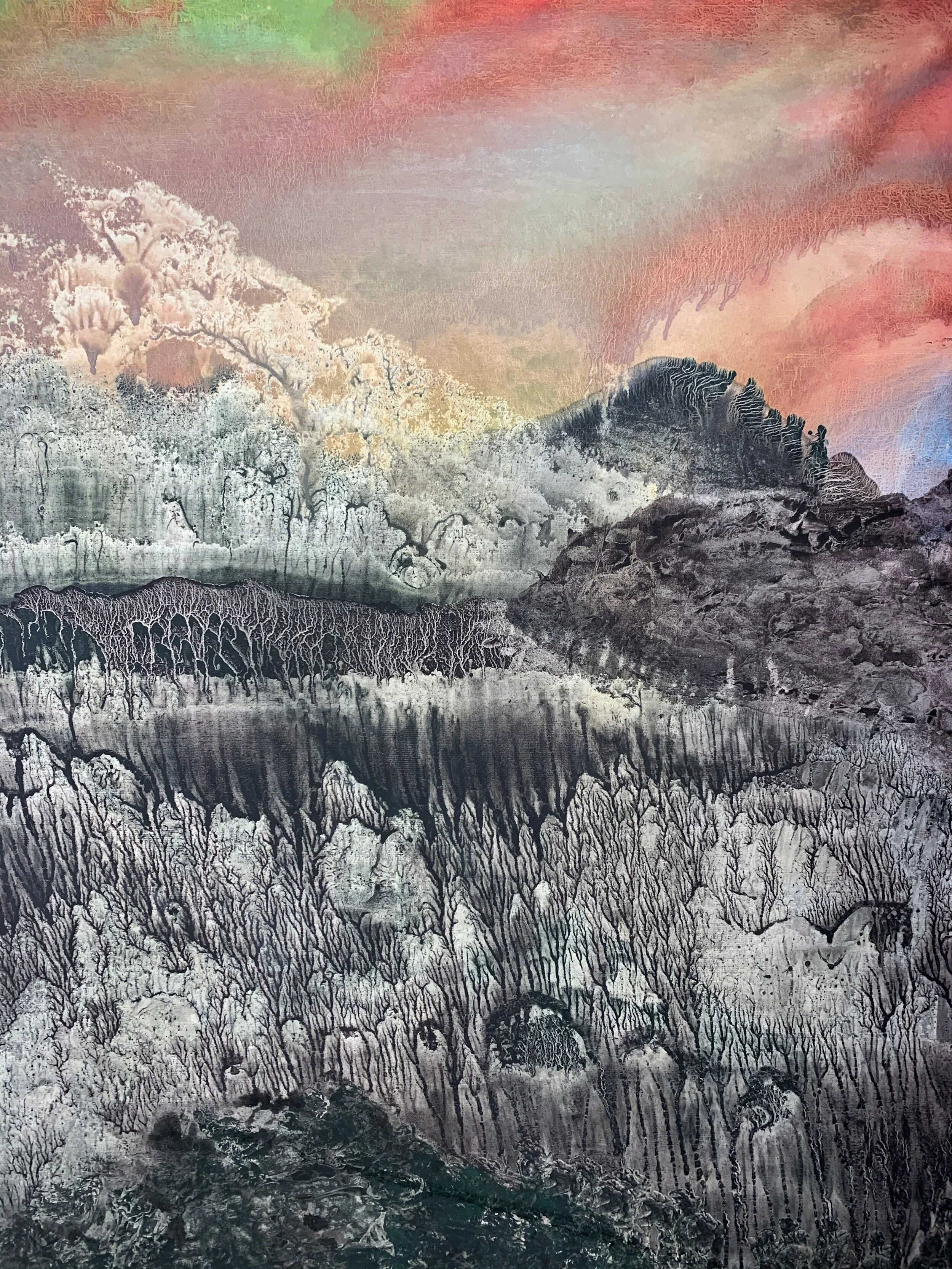 Solo exhibition by Wesley Tongson at Galerie du Monde