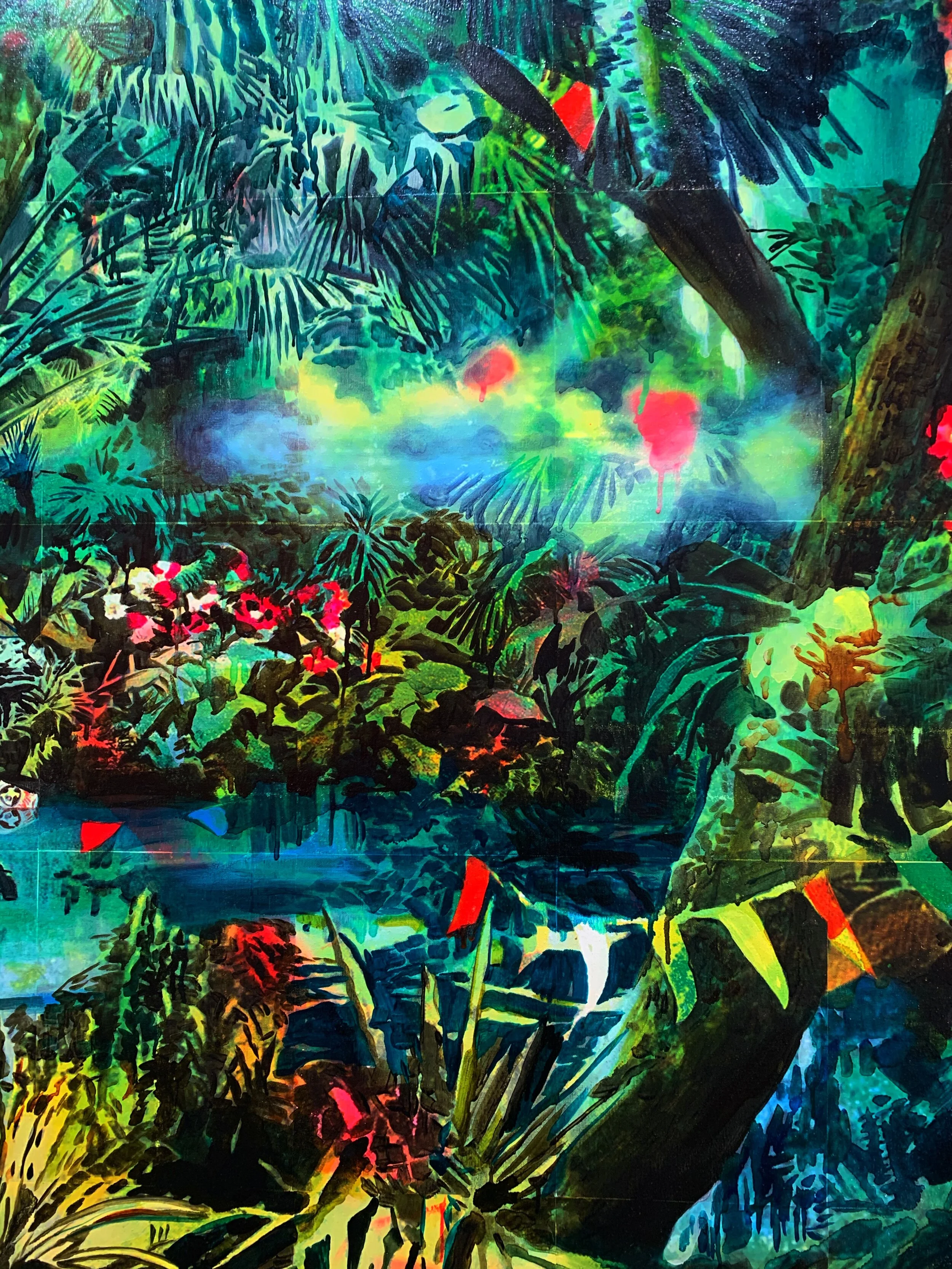 Exhibition “Smoke and Mirrors” by Rosson Crow at Over the Influence