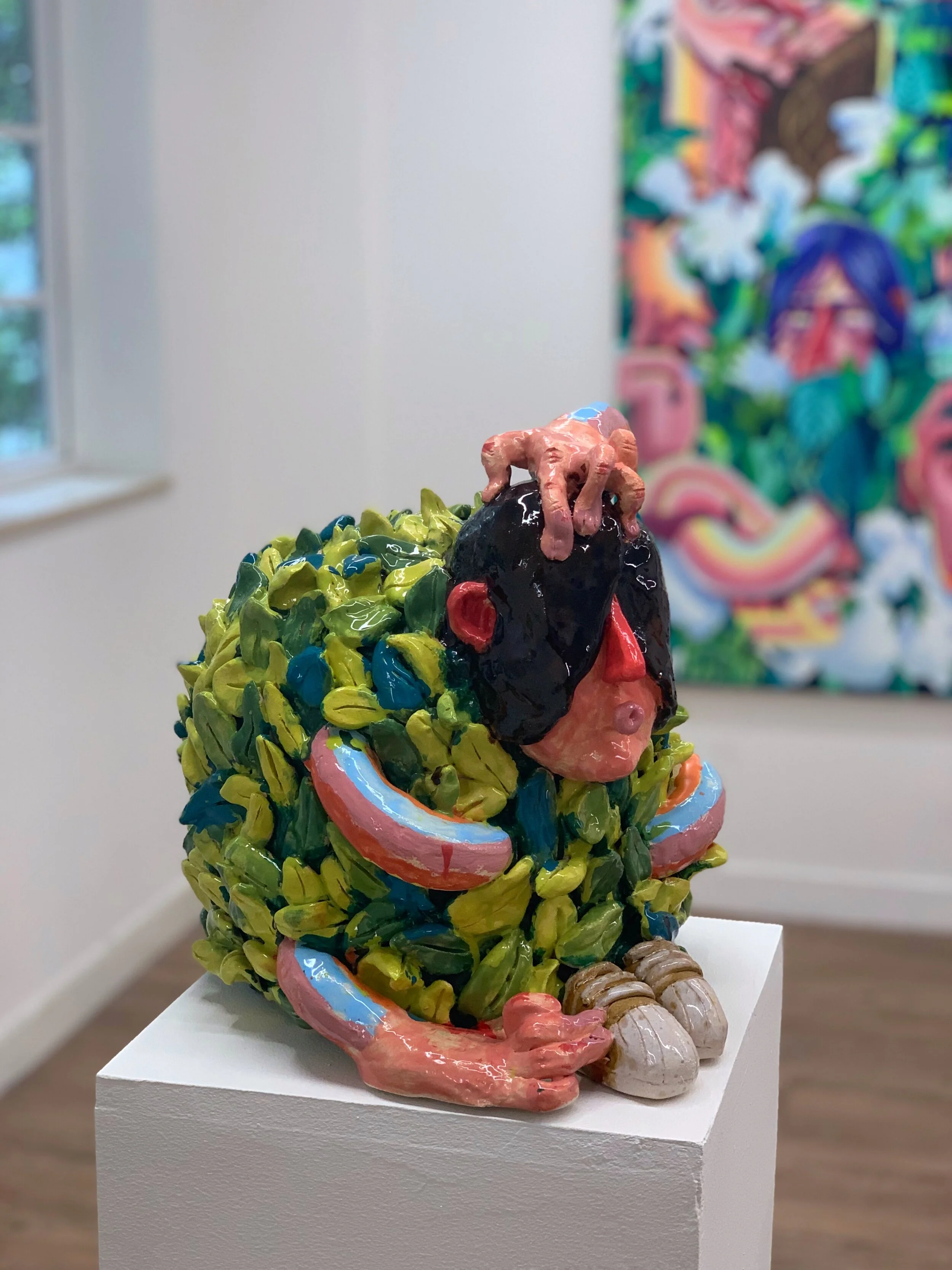 Exhibition by “Let the time pass” Akos Ezer at Aishonanzuka