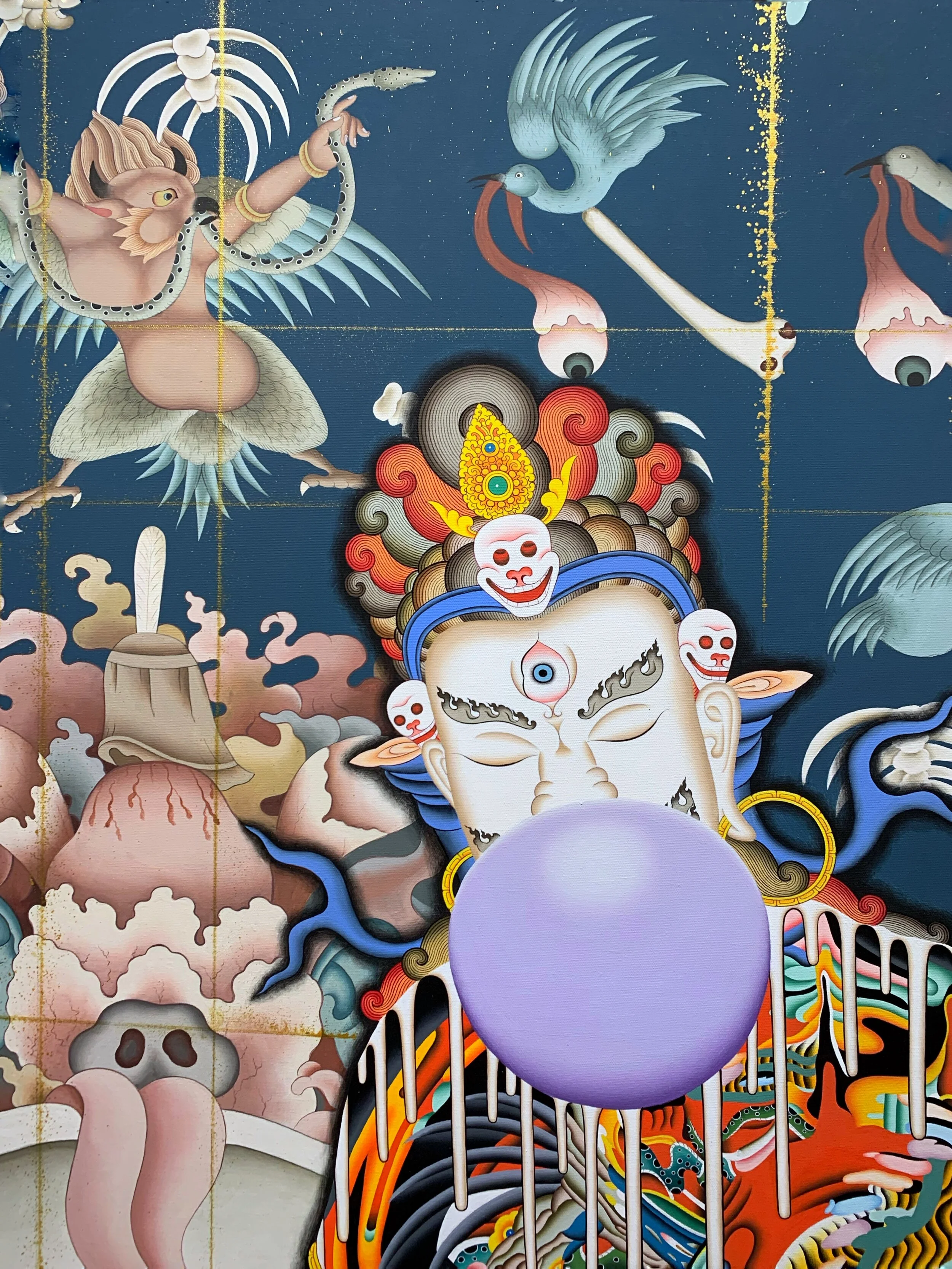 Exhibition “Spirits Empowered” by Tsherin Sherpa at Rossi&Rossi