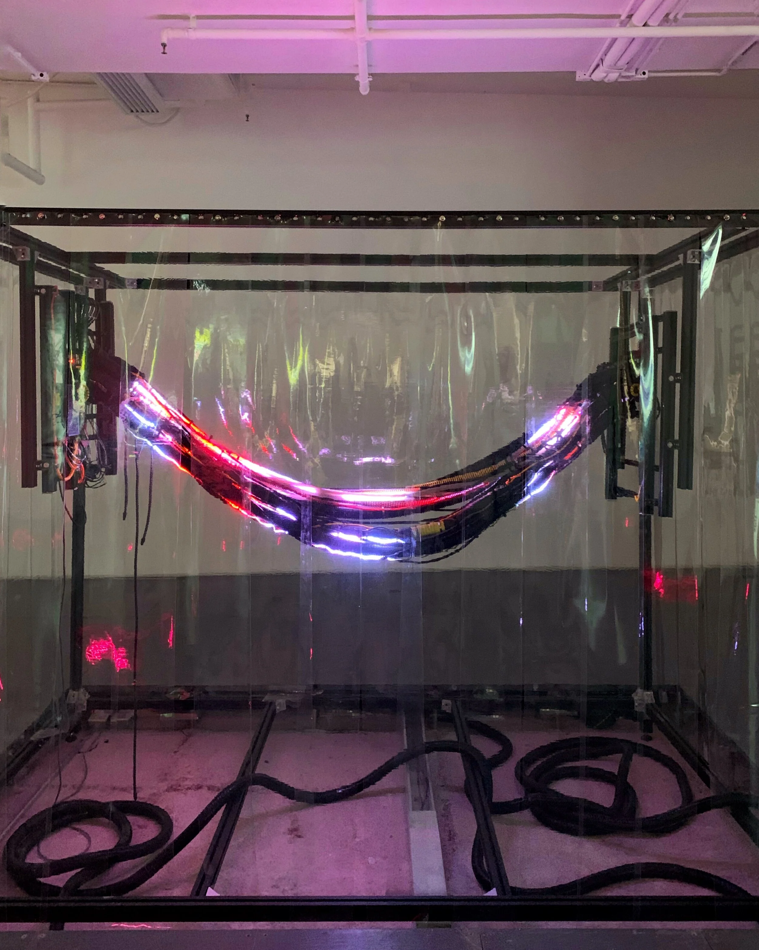 Exhibition 省電模式［■□□□］· phone died by Zhong Wei at de Sarthe Gallery