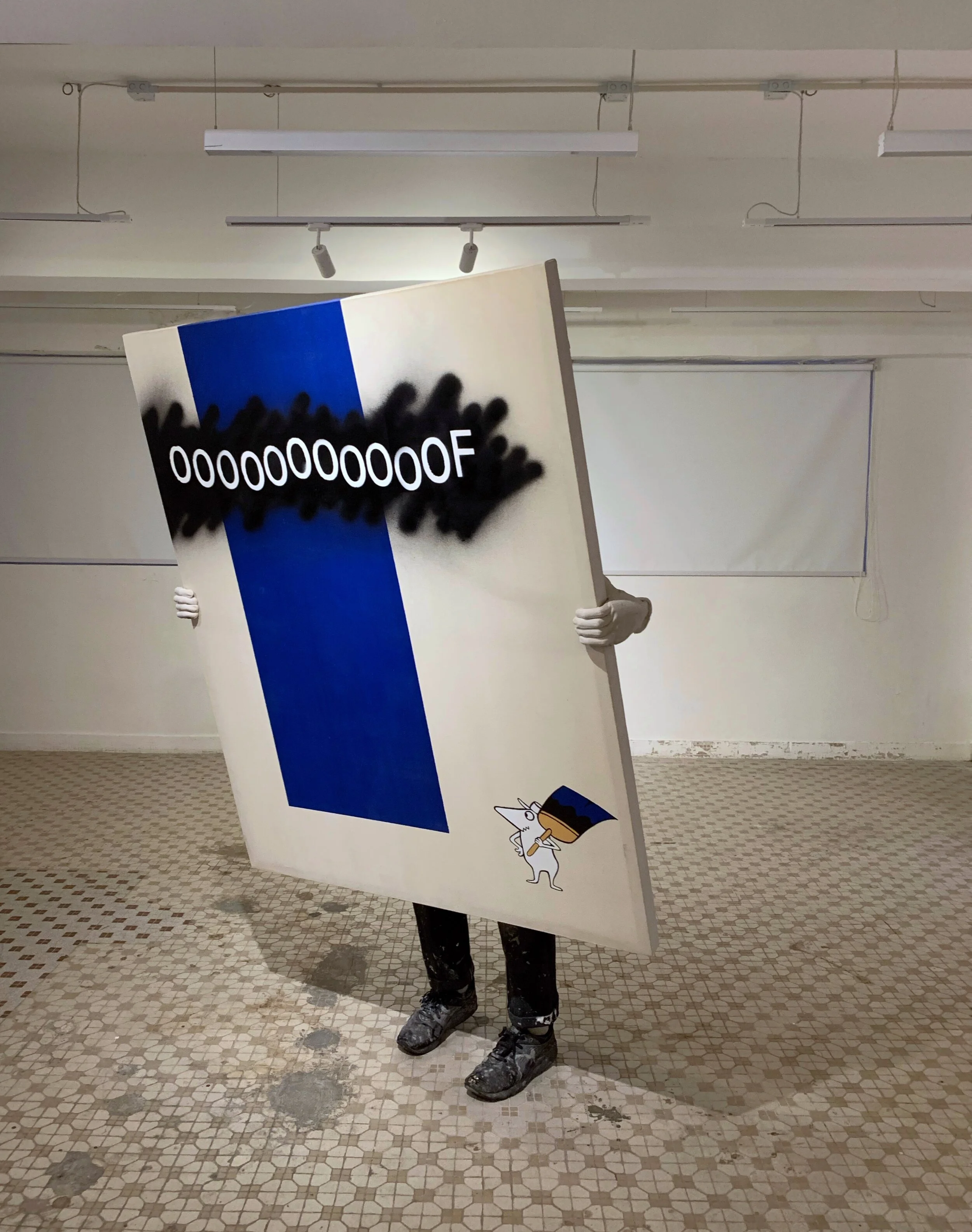 Group exhibition “Only a Joke Can Save Us” at Present Projects